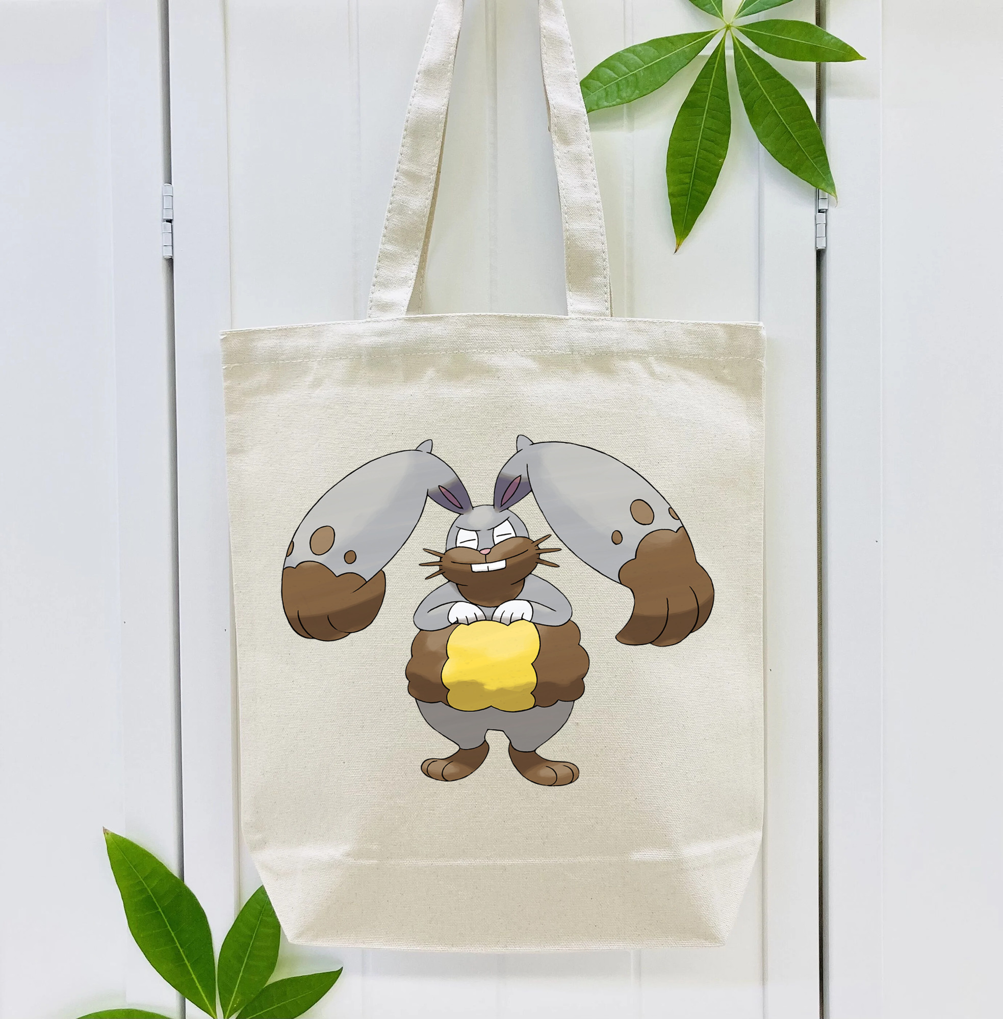 ポケットモンスター Pokémon 縦型キャンバス生地手提げバッグ　トートバッグ