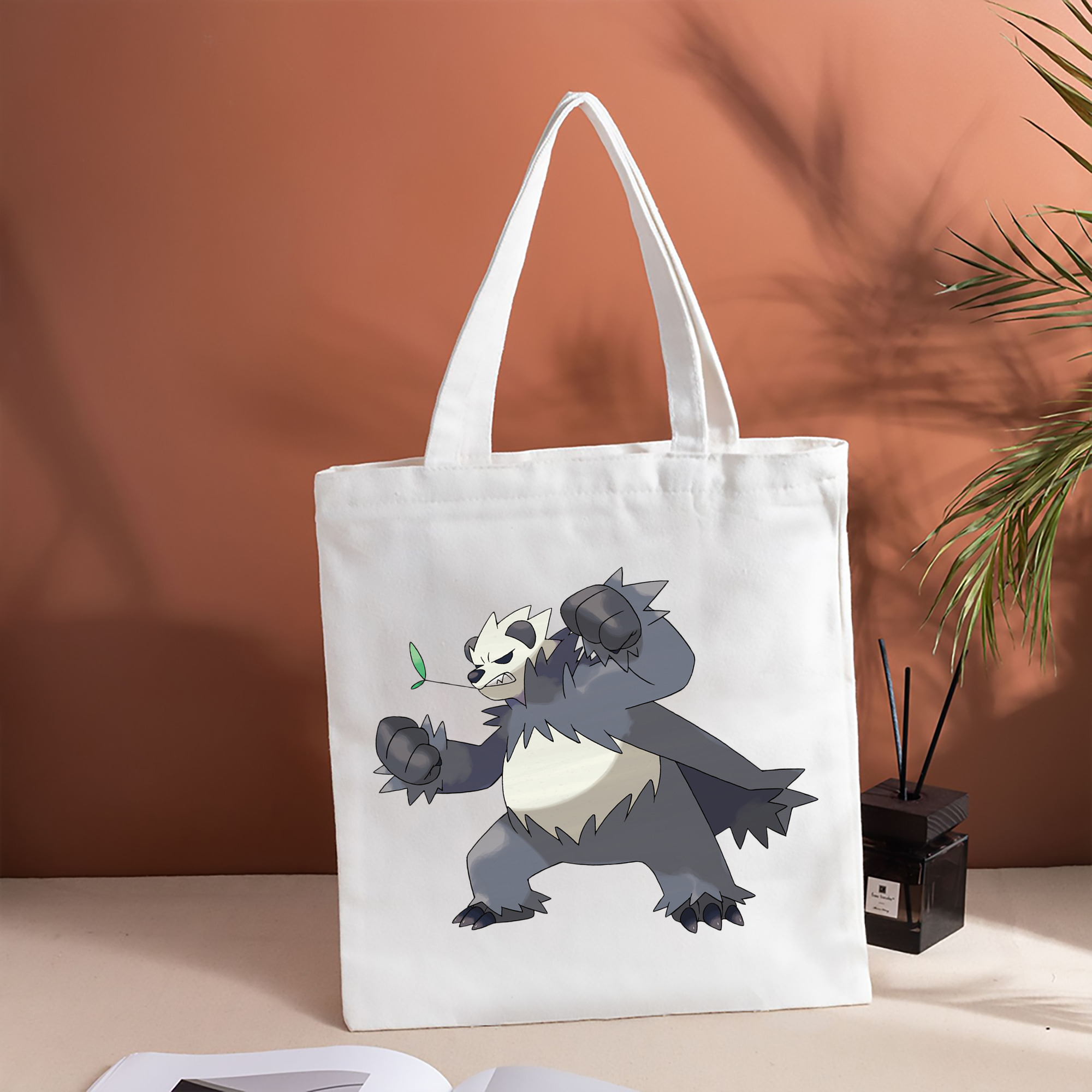 ポケットモンスター Pokémon 縦型キャンバス生地手提げバッグ　トートバッグ