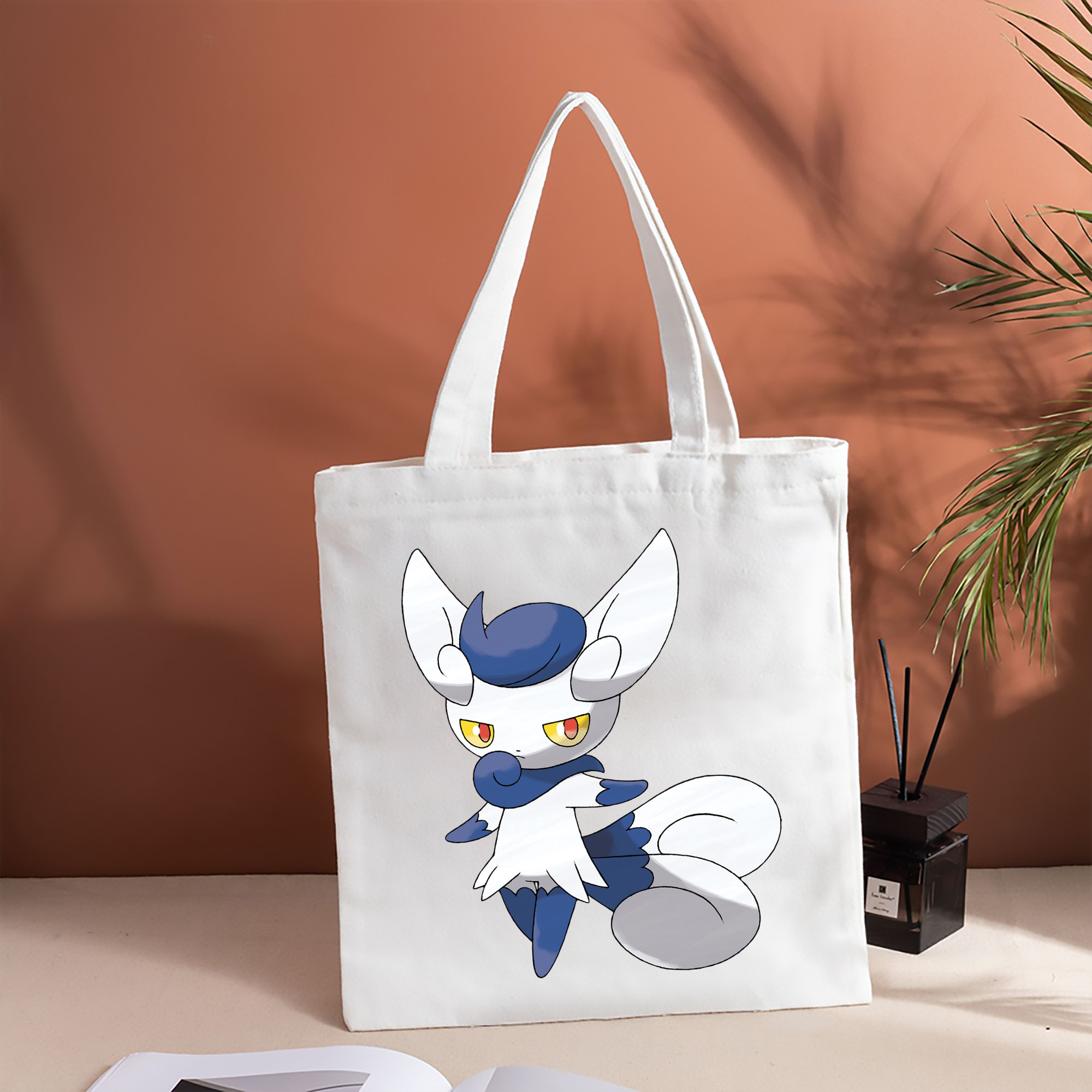 ポケットモンスター Pokémon 縦型キャンバス生地手提げバッグ　トートバッグ