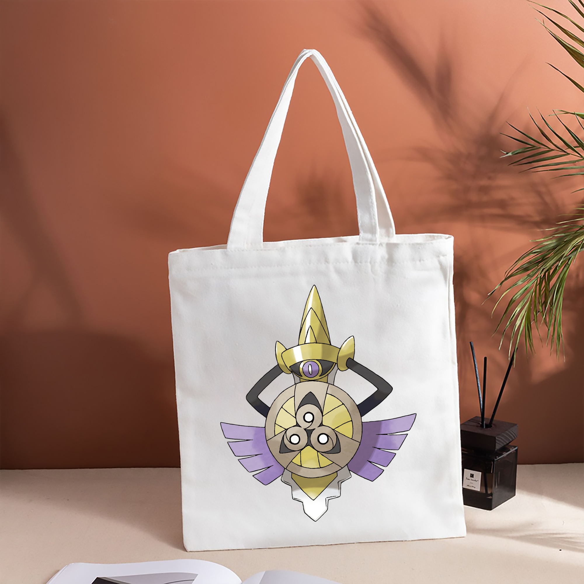 ポケットモンスター Pokémon 縦型キャンバス生地手提げバッグ　トートバッグ
