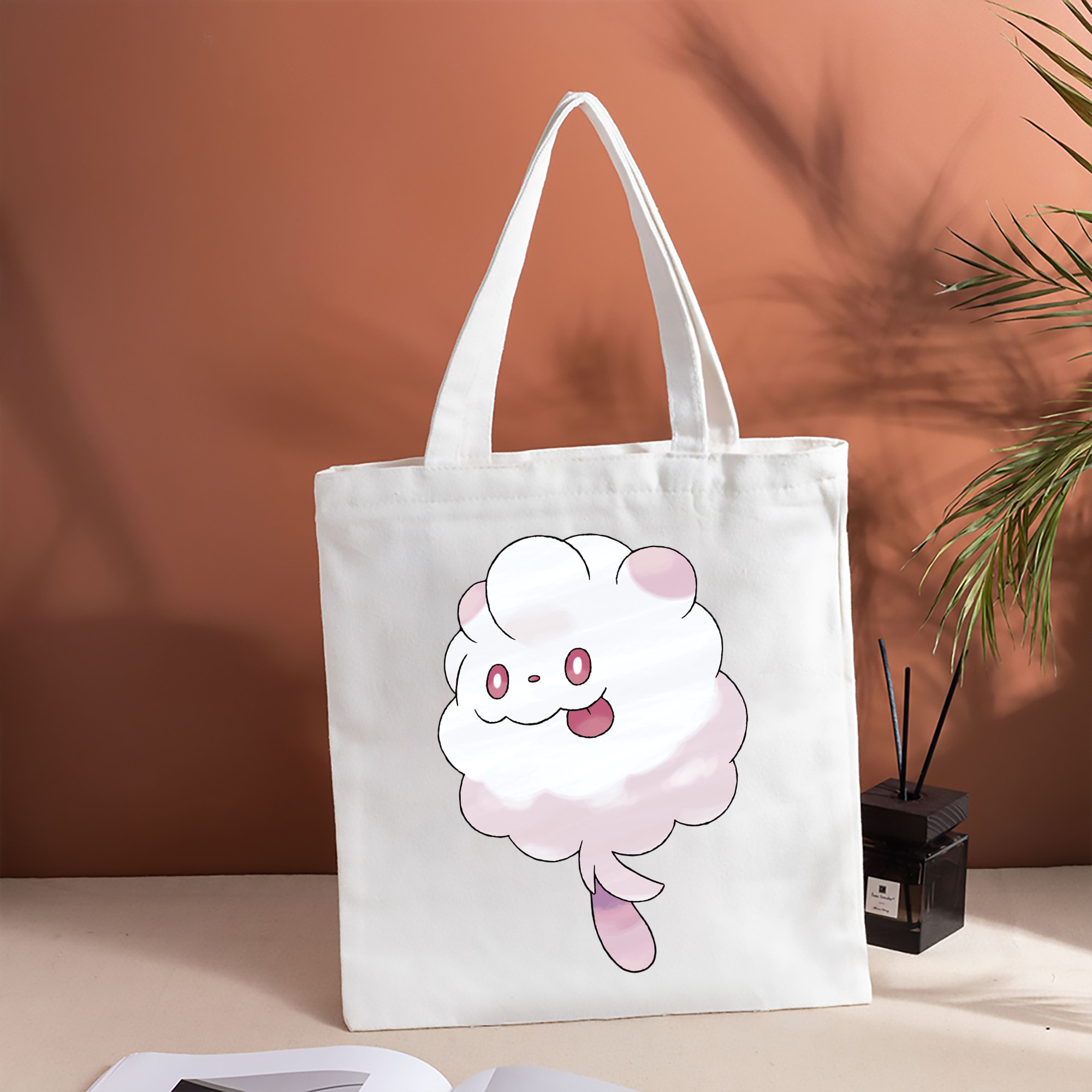 ポケットモンスター Pokémon 縦型キャンバス生地手提げバッグ　トートバッグ
