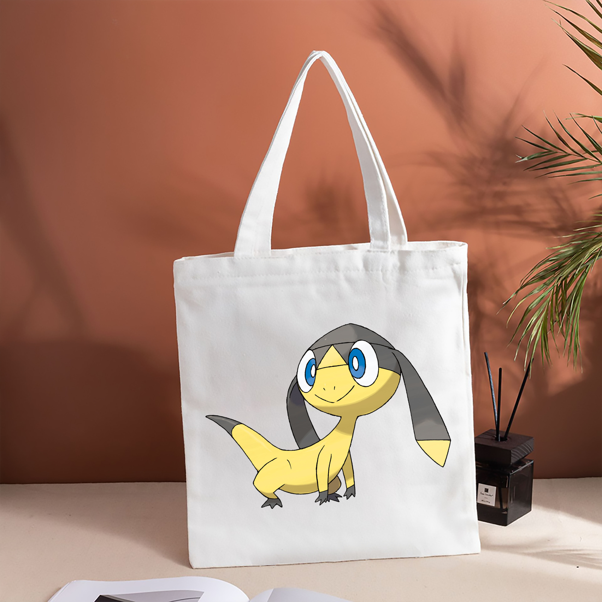 ポケットモンスター Pokémon 縦型キャンバス生地手提げバッグ　トートバッグ