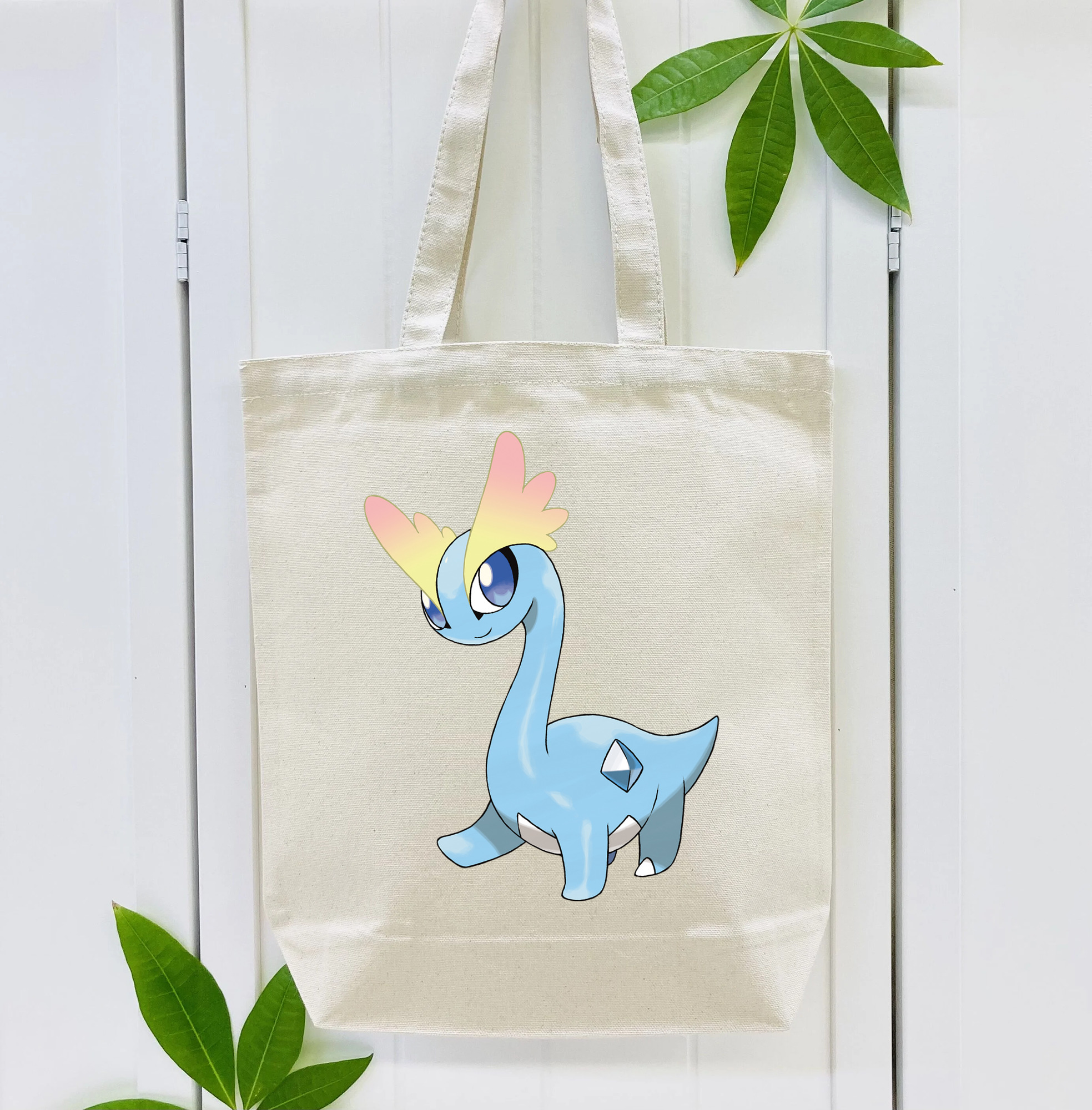 ポケットモンスター Pokémon 縦型キャンバス生地手提げバッグ　トートバッグ