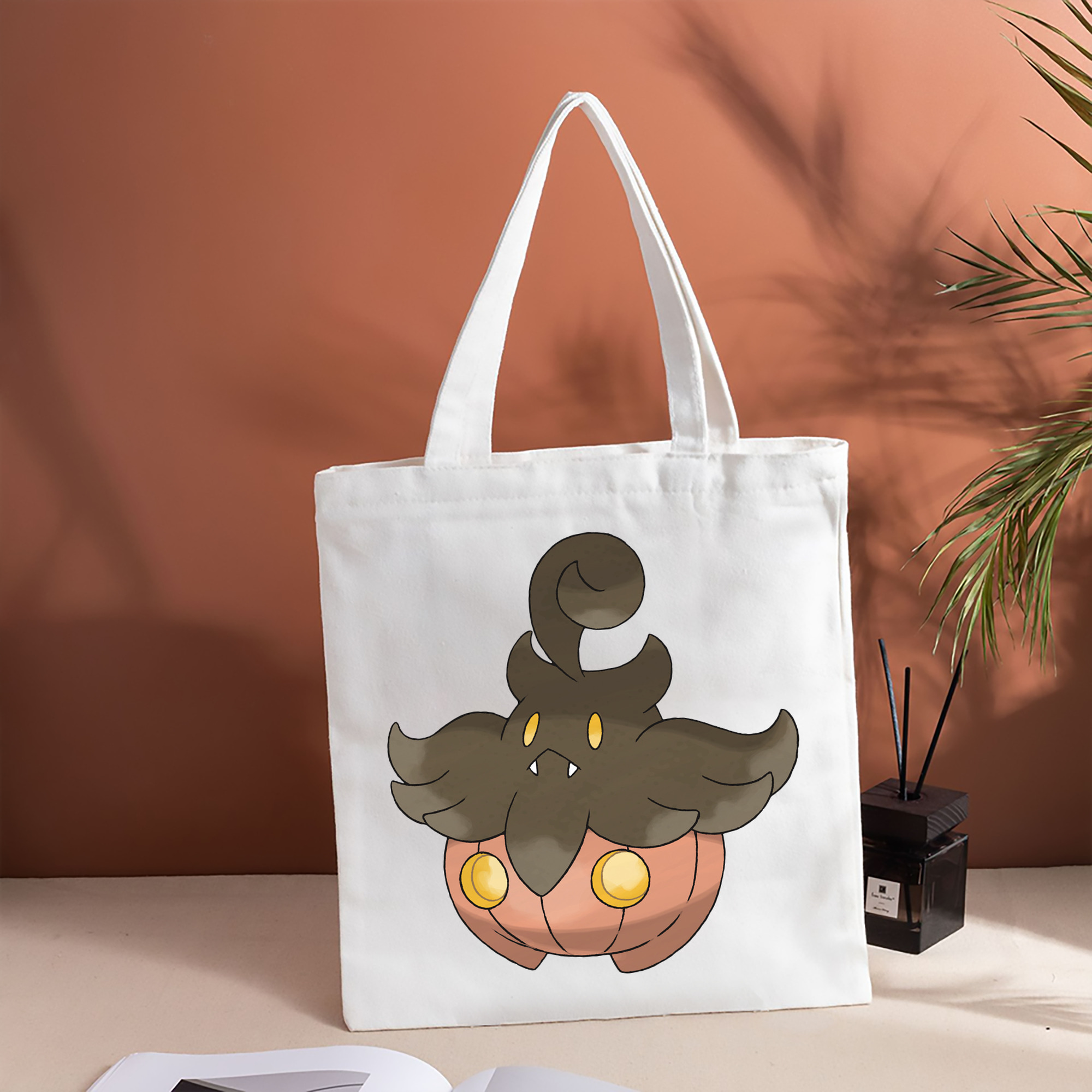 ポケットモンスター Pokémon 縦型キャンバス生地手提げバッグ　トートバッグ