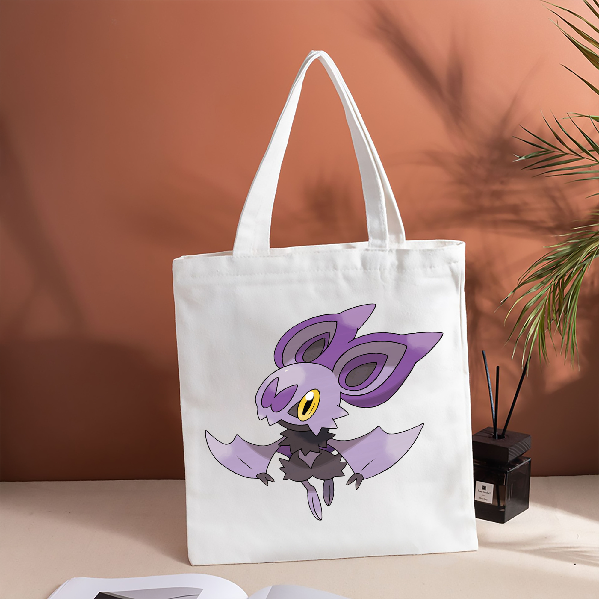ポケットモンスター Pokémon 縦型キャンバス生地手提げバッグ　トートバッグ