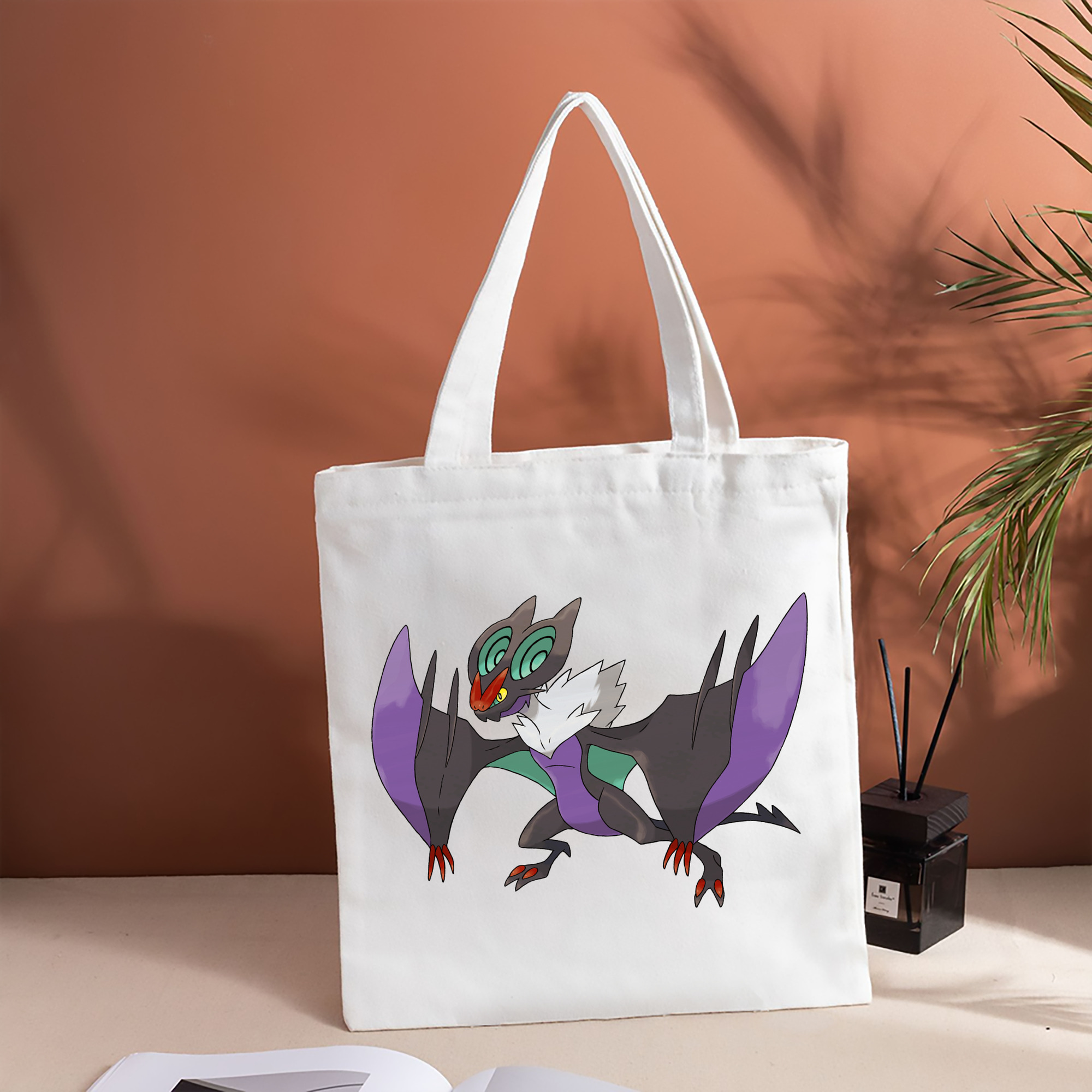 ポケットモンスター Pokémon 縦型キャンバス生地手提げバッグ　トートバッグ