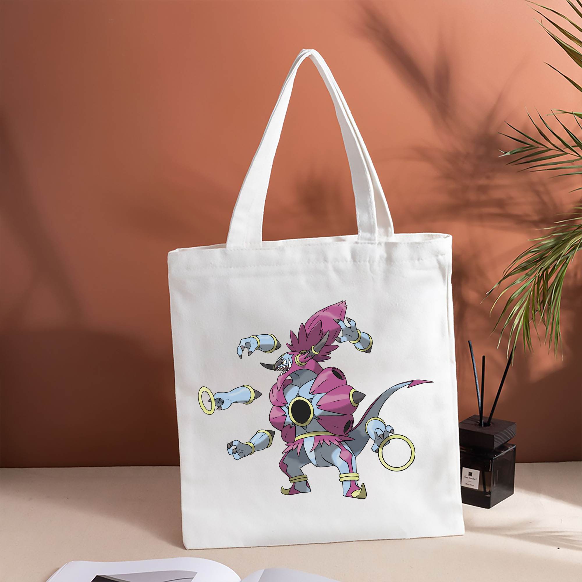 ポケットモンスター Pokémon 縦型キャンバス生地手提げバッグ　トートバッグ