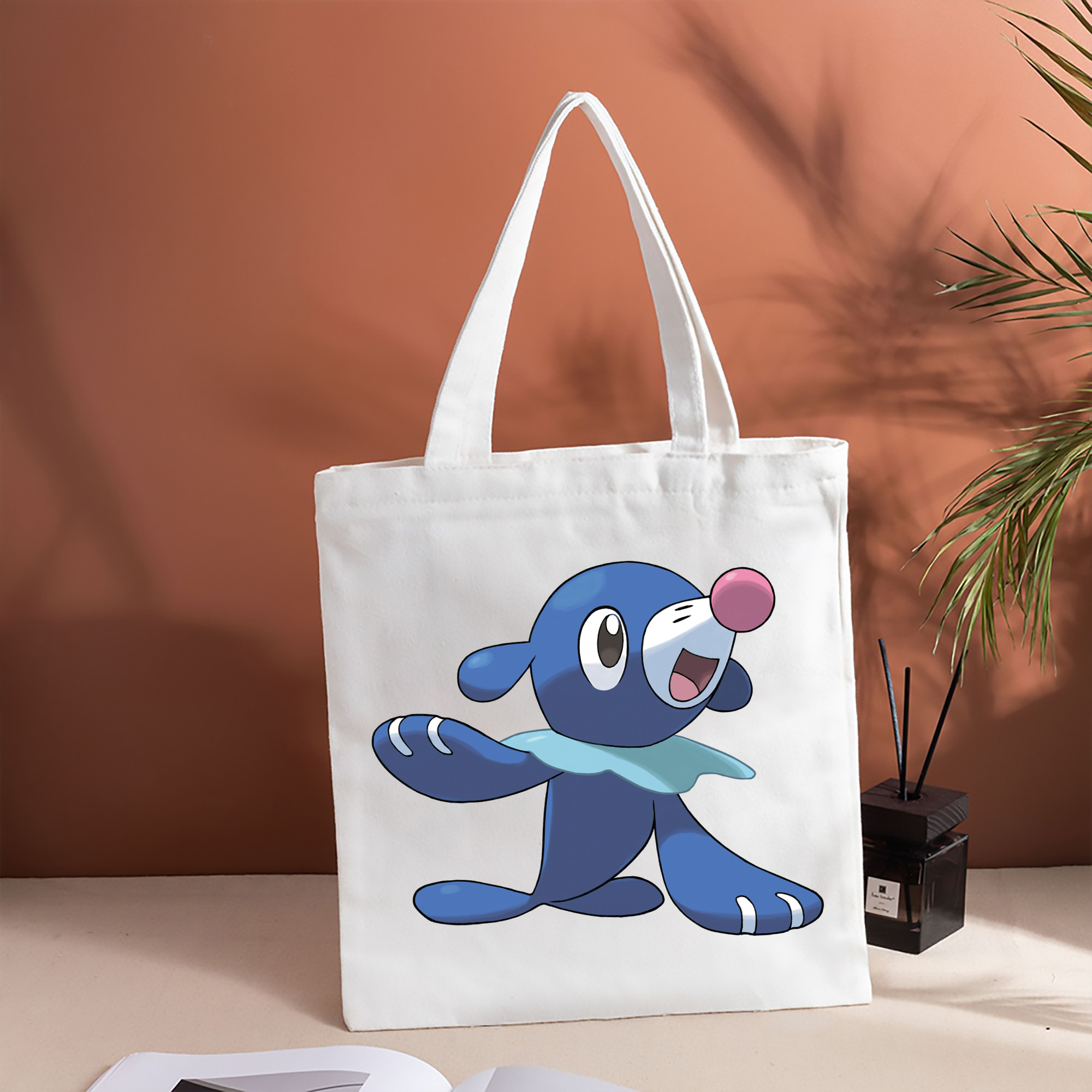 ポケットモンスター Pokémon 縦型キャンバス生地手提げバッグ　トートバッグ
