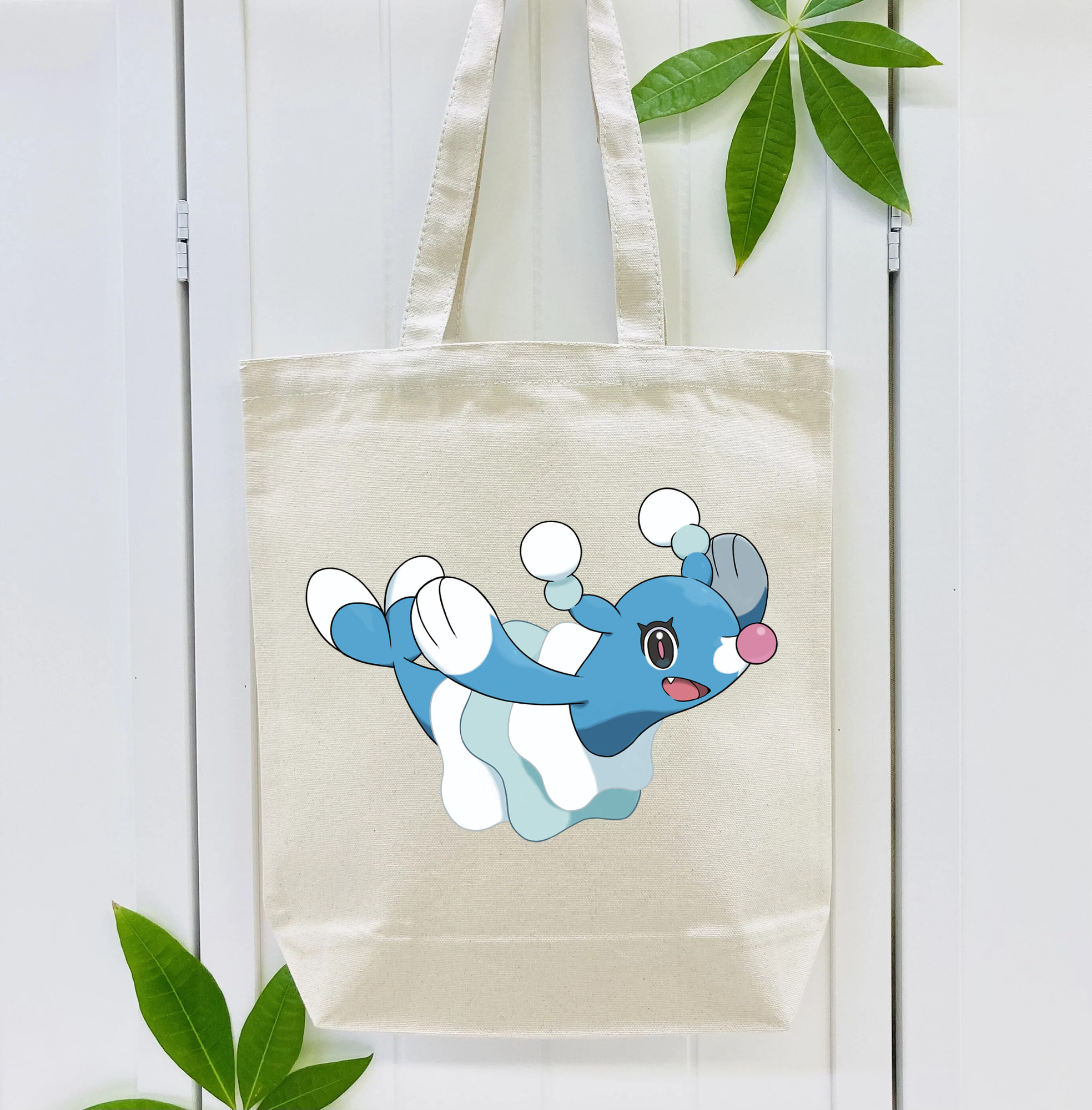ポケットモンスター Pokémon 縦型キャンバス生地手提げバッグ　トートバッグ