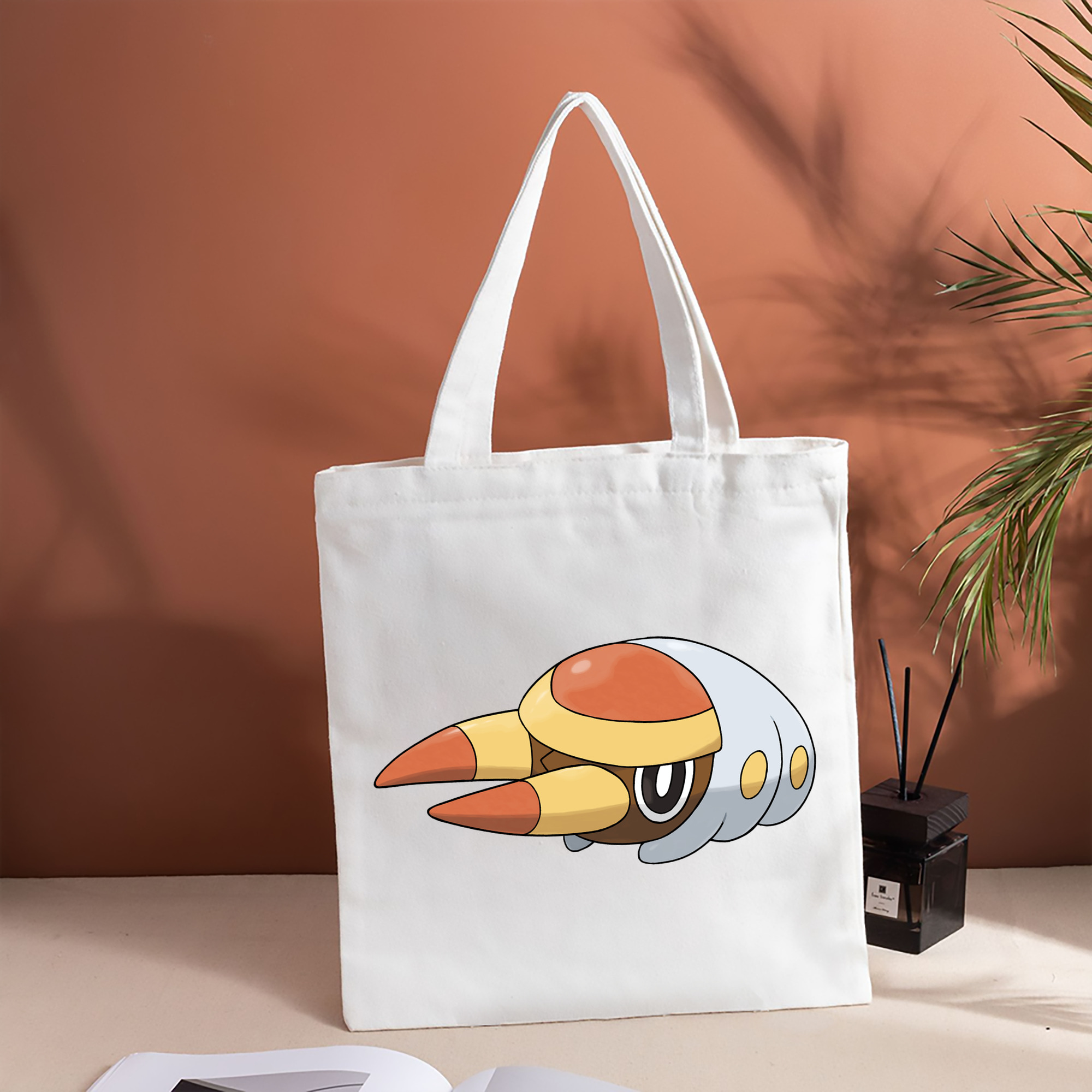 ポケットモンスター Pokémon 縦型キャンバス生地手提げバッグ　トートバッグ