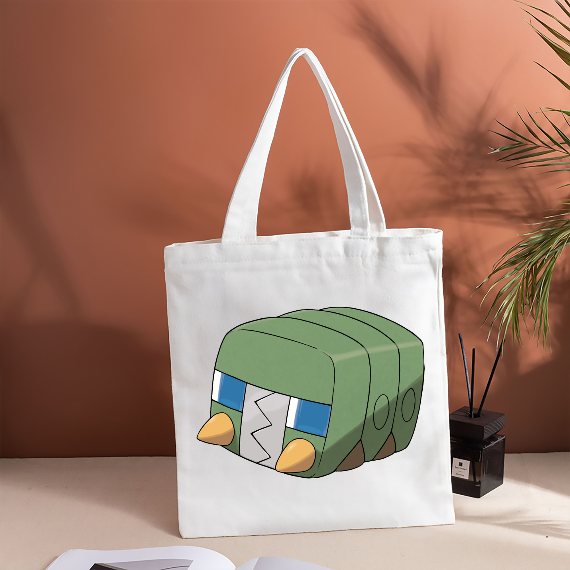ポケットモンスター Pokémon 縦型キャンバス生地手提げバッグ　トートバッグ