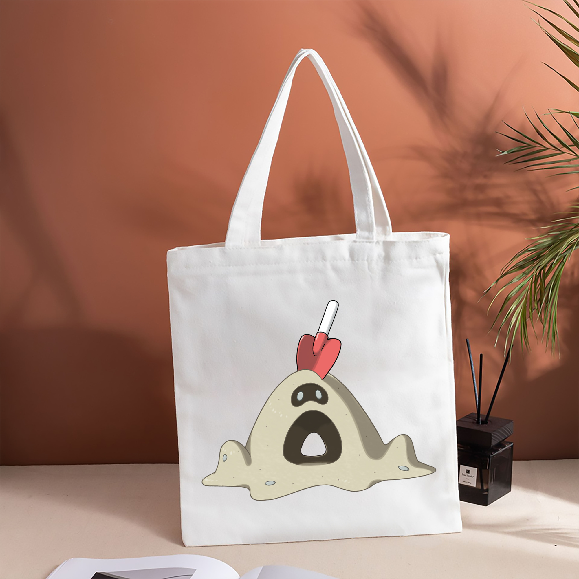 ポケットモンスター Pokémon 縦型キャンバス生地手提げバッグ　トートバッグ