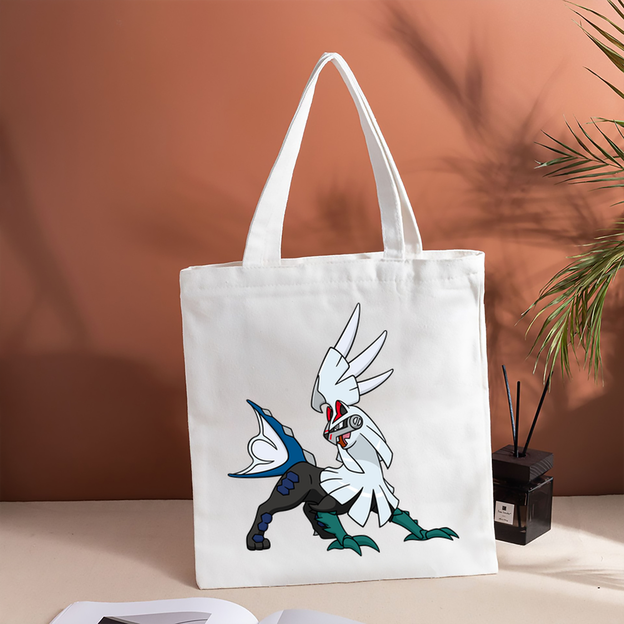 ポケットモンスター Pokémon 縦型キャンバス生地手提げバッグ　トートバッグ