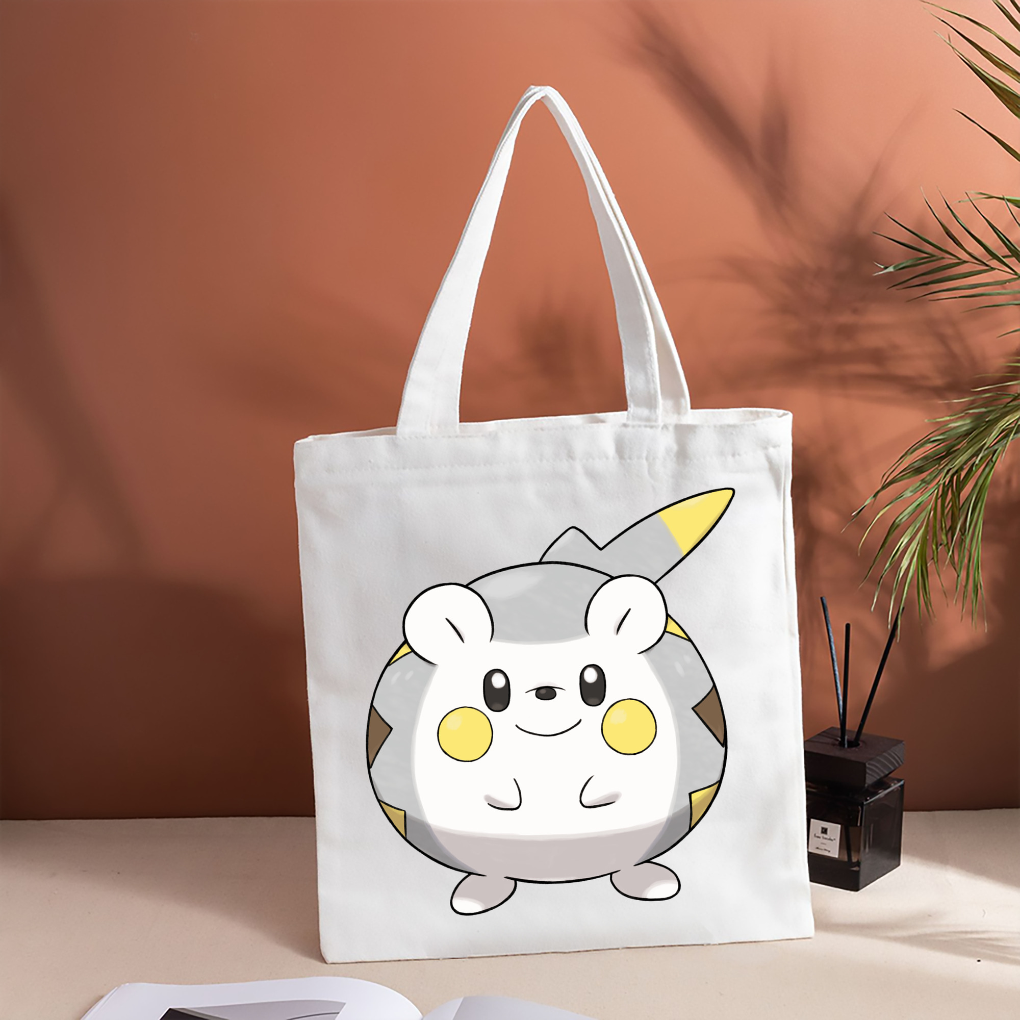 ポケットモンスター Pokémon 縦型キャンバス生地手提げバッグ　トートバッグ