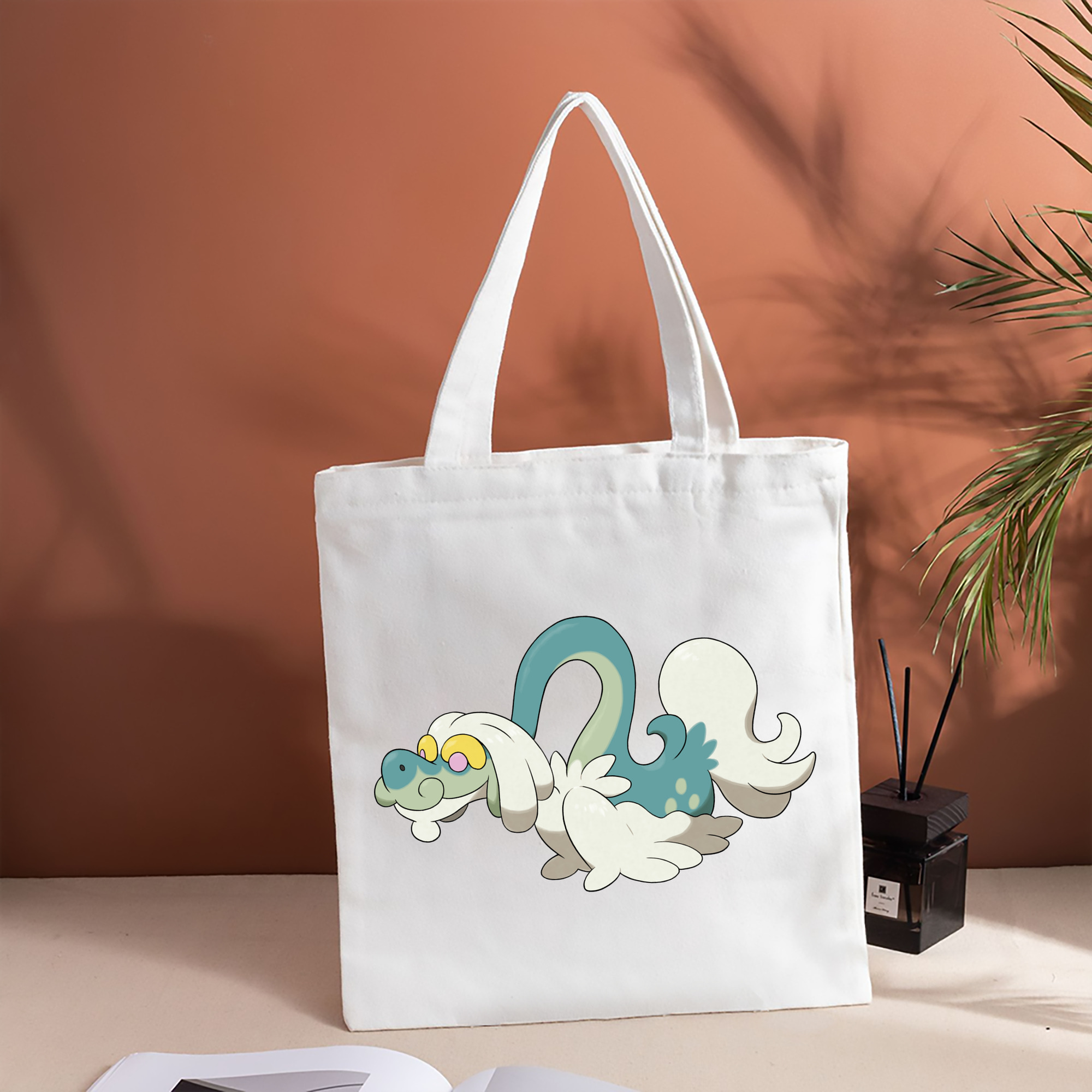 ポケットモンスター Pokémon 縦型キャンバス生地手提げバッグ　トートバッグ