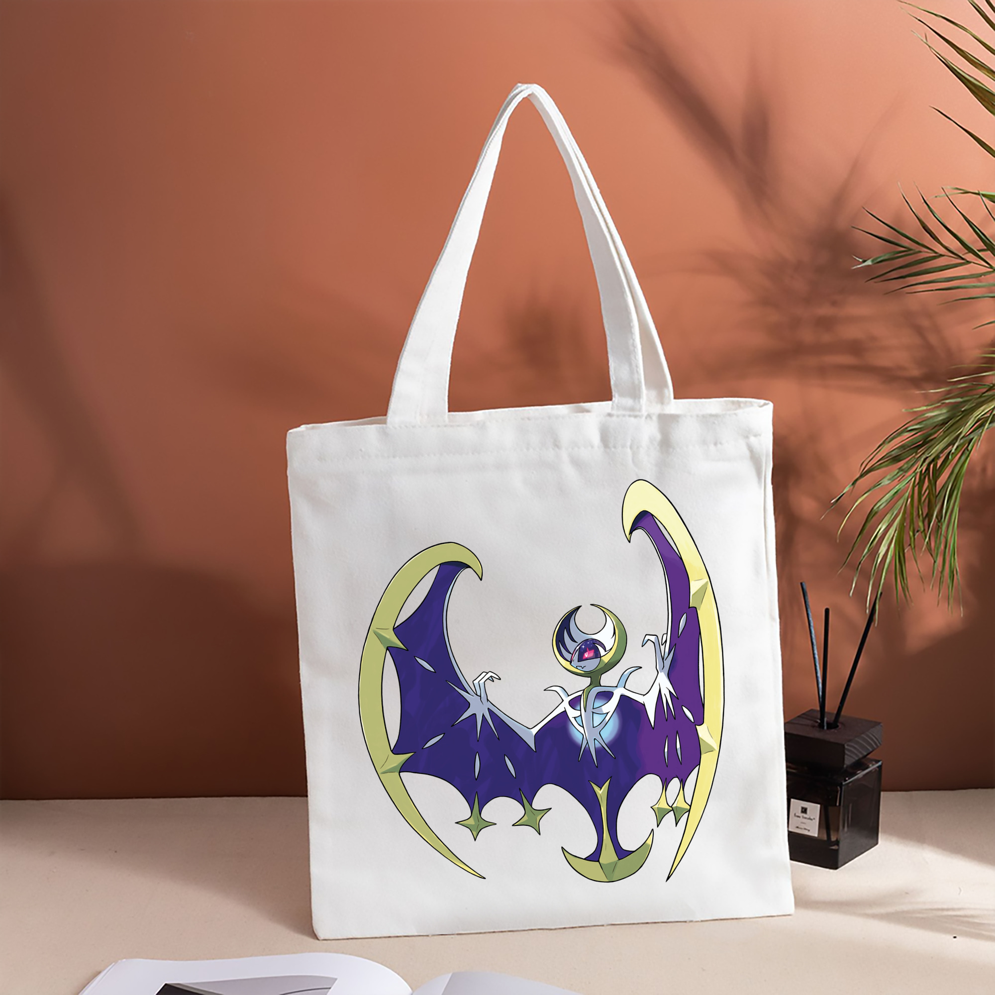 ポケットモンスター Pokémon 縦型キャンバス生地手提げバッグ　トートバッグ