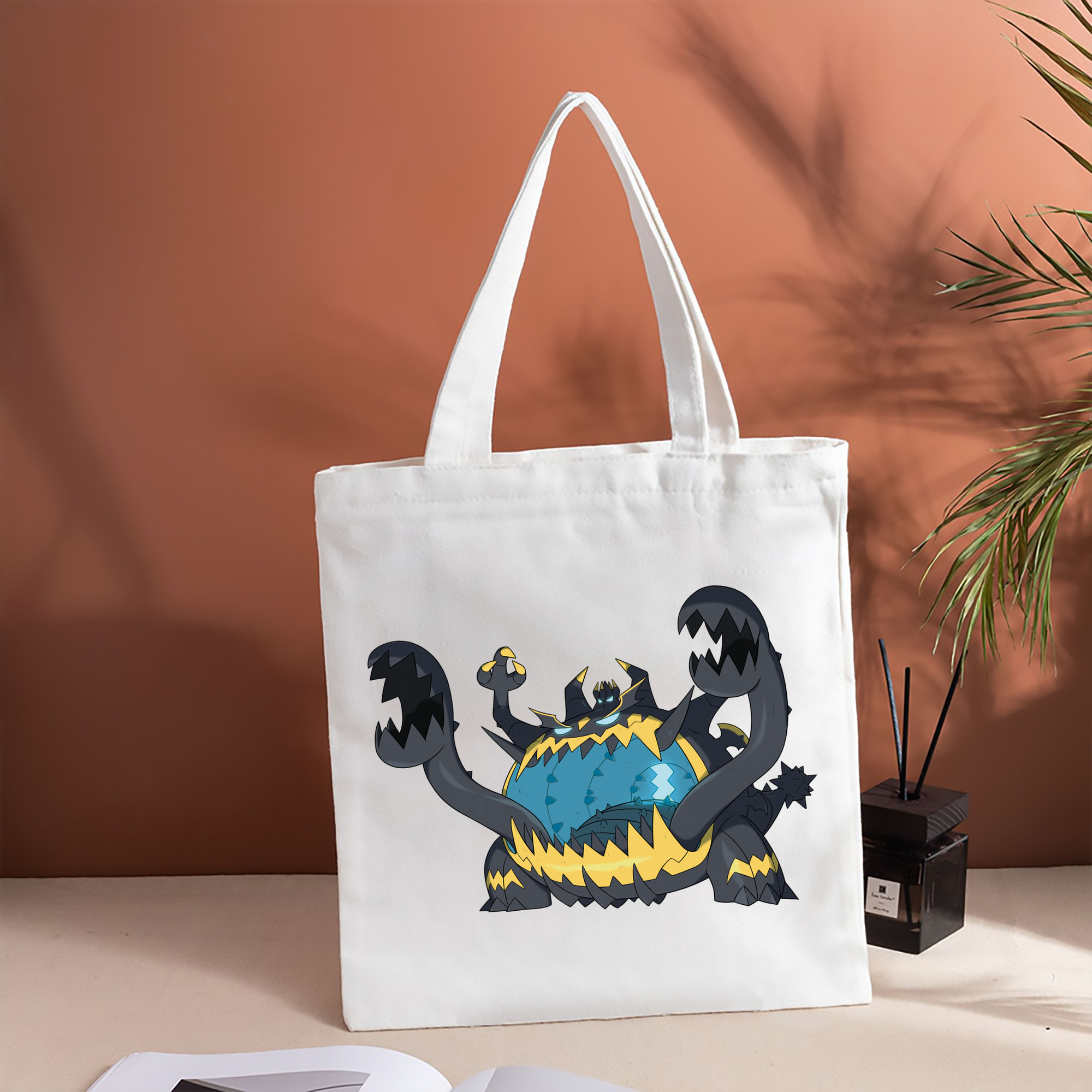 ポケットモンスター Pokémon 縦型キャンバス生地手提げバッグ　トートバッグ