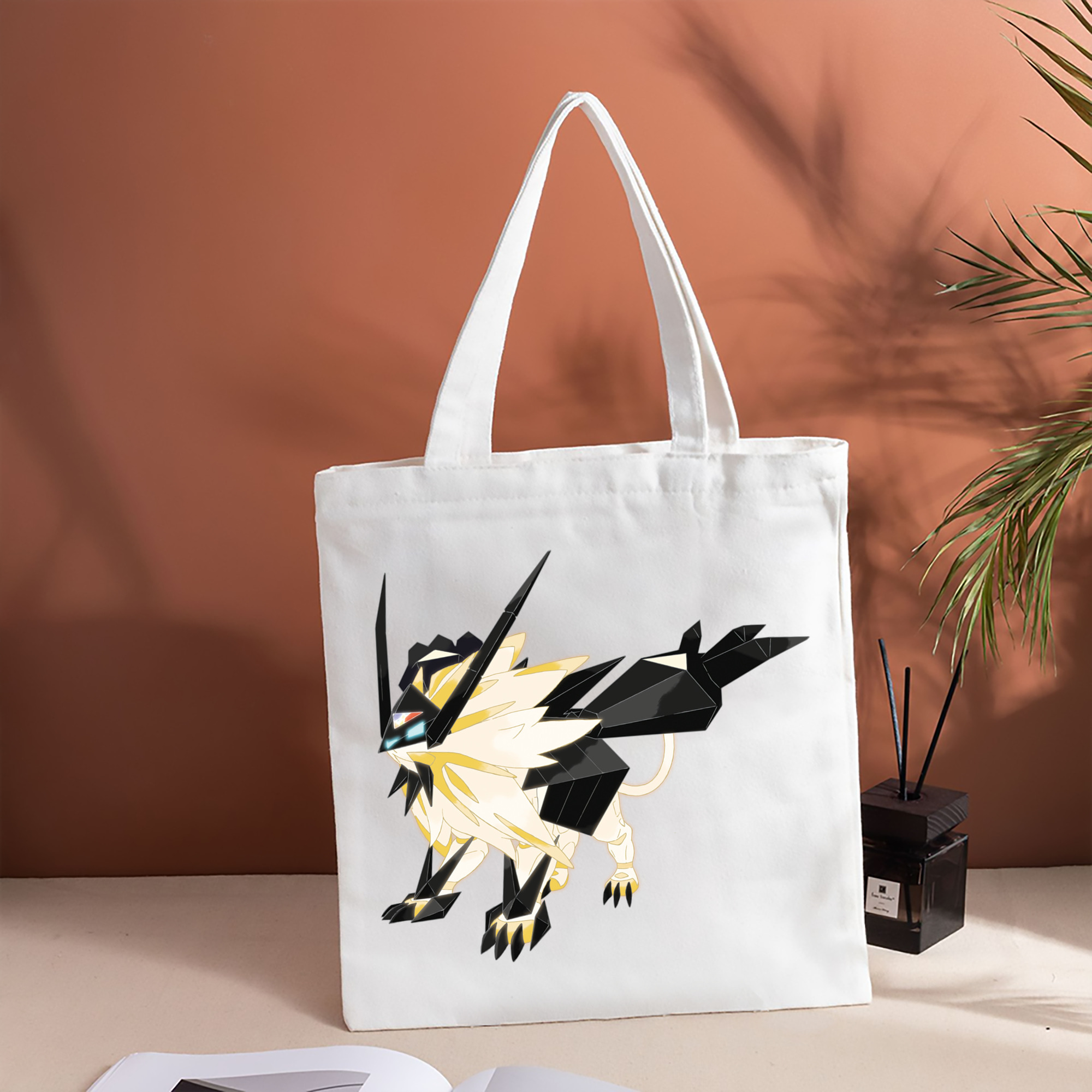 ポケットモンスター Pokémon 縦型キャンバス生地手提げバッグ　トートバッグ