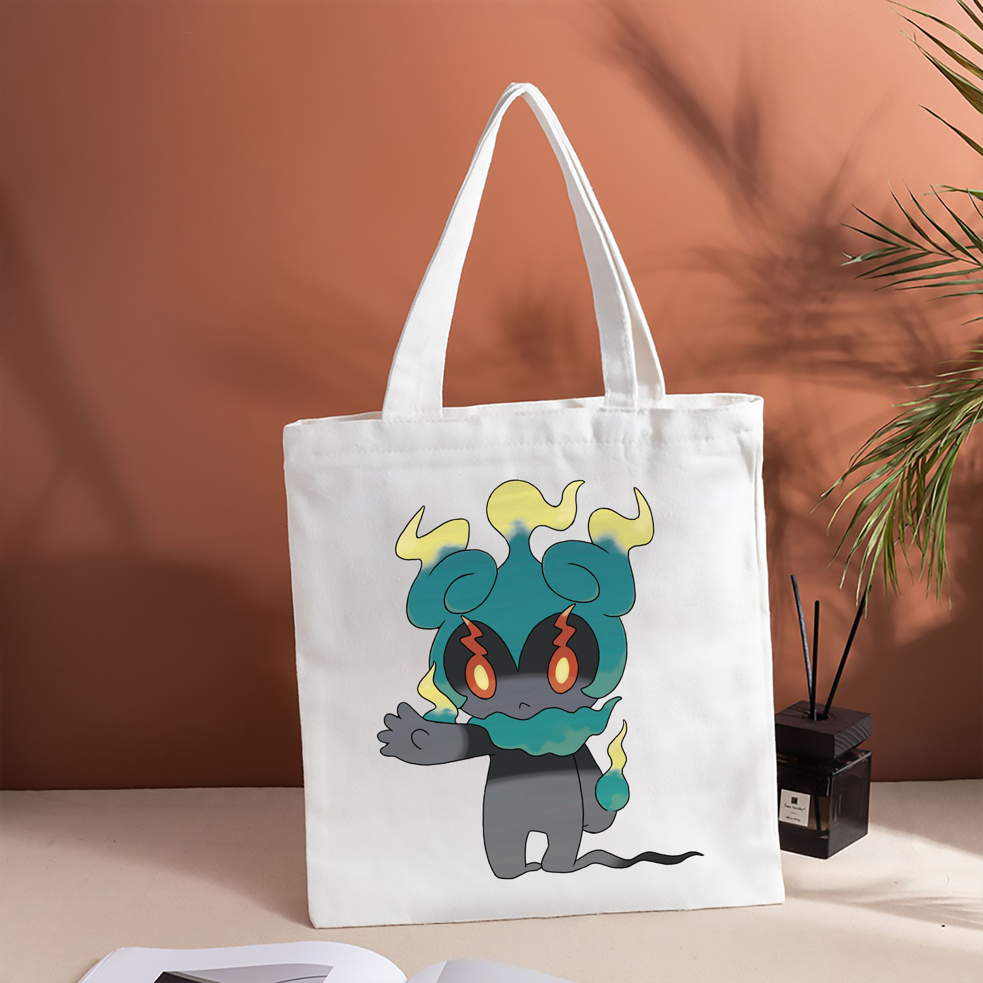 ポケットモンスター Pokémon 縦型キャンバス生地手提げバッグ　トートバッグ