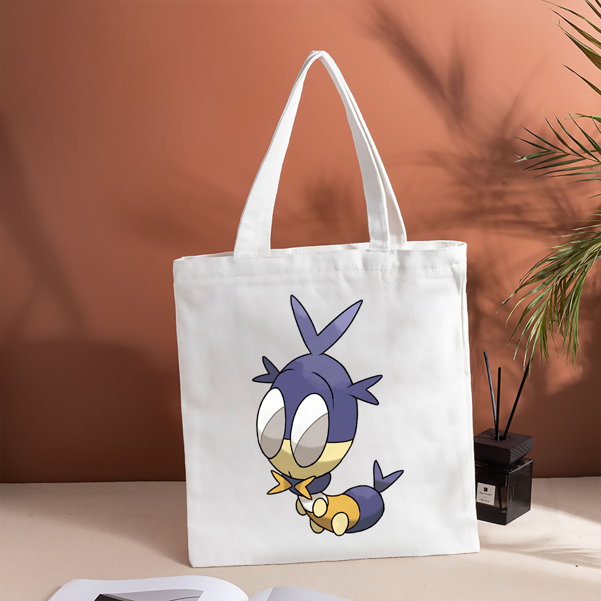ポケットモンスター Pokémon 縦型キャンバス生地手提げバッグ　トートバッグ