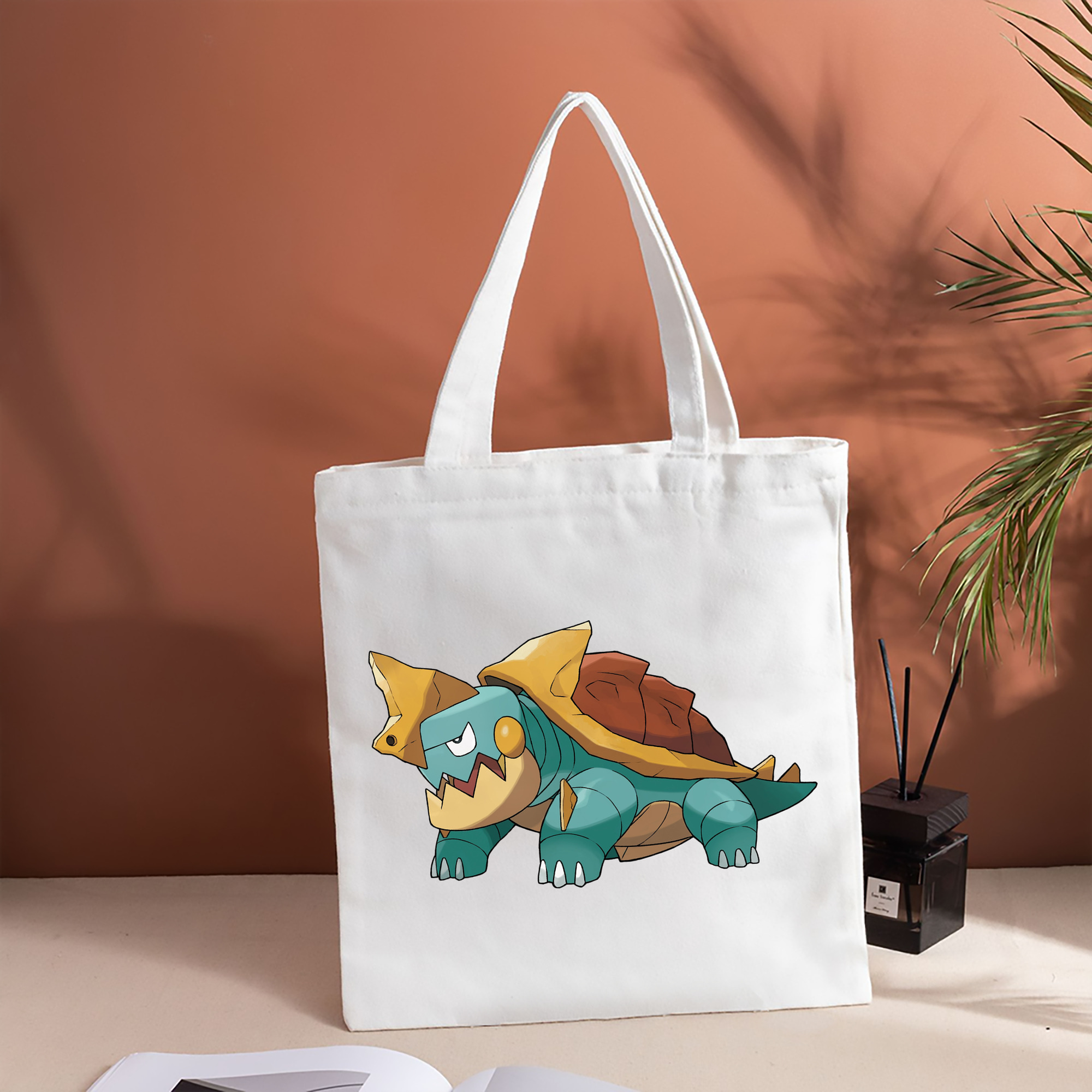 ポケットモンスター Pokémon 縦型キャンバス生地手提げバッグ　トートバッグ