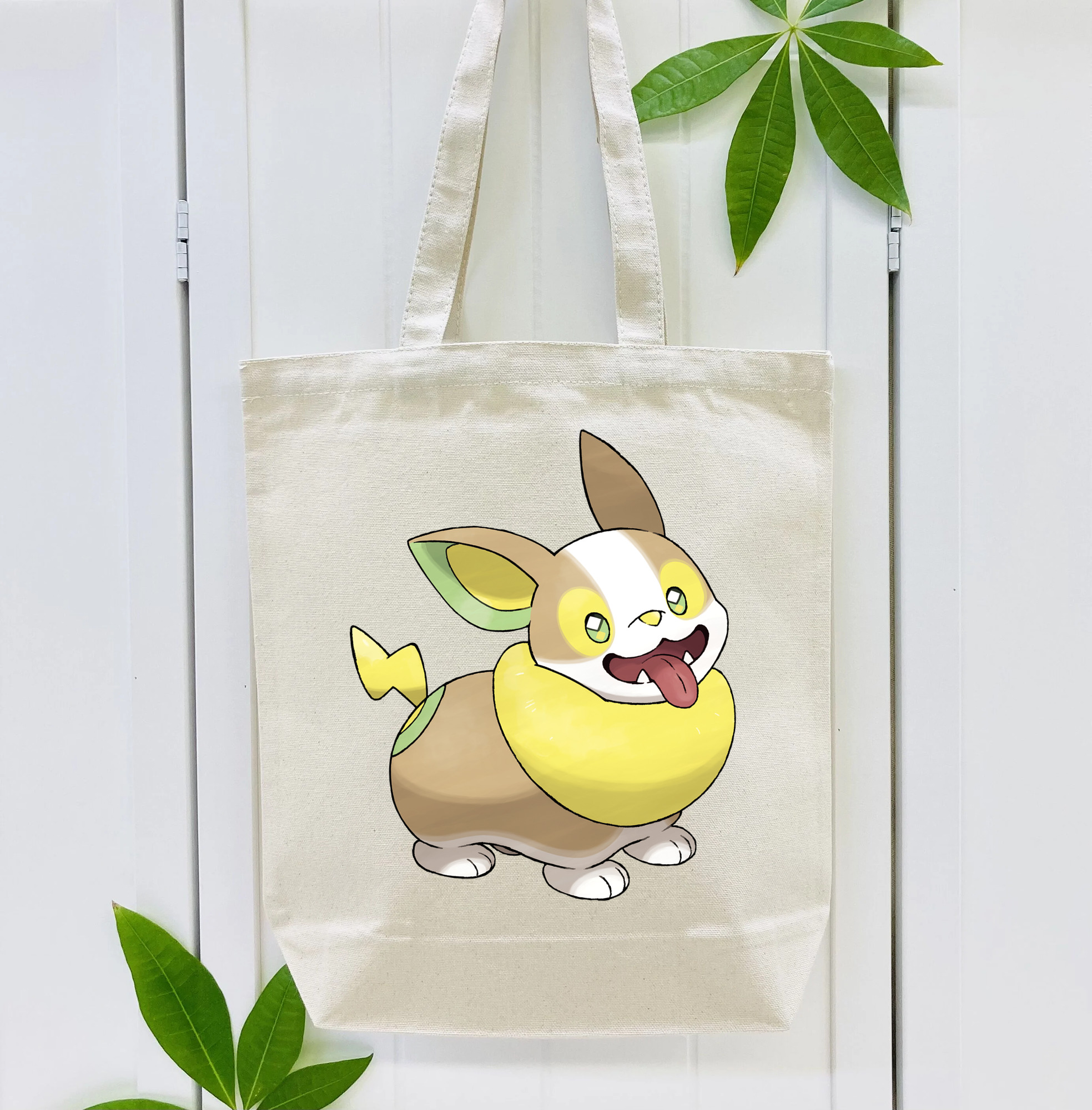 ポケットモンスター Pokémon 縦型キャンバス生地手提げバッグ　トートバッグ