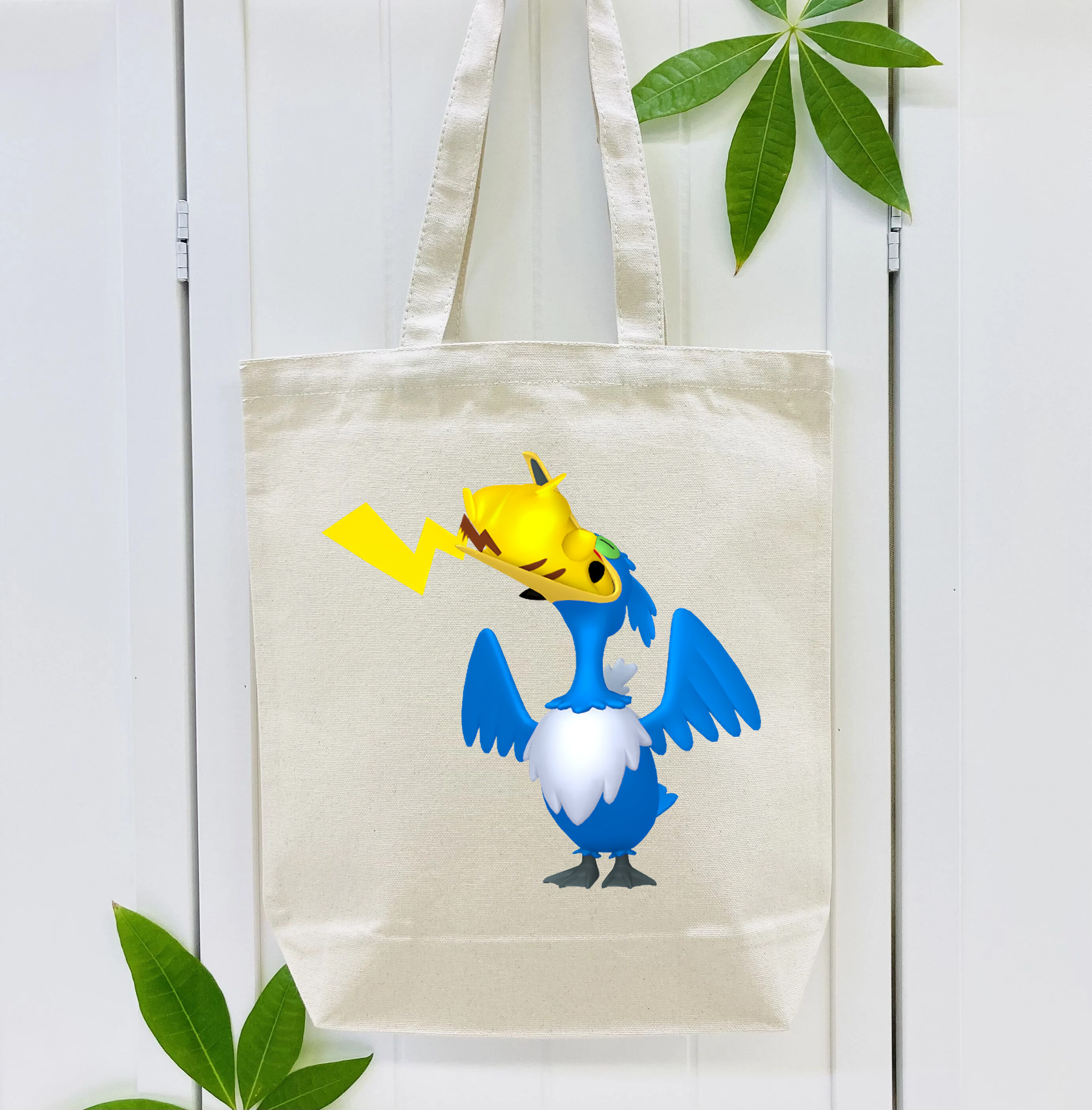 ポケットモンスター Pokémon 縦型キャンバス生地手提げバッグ　トートバッグ