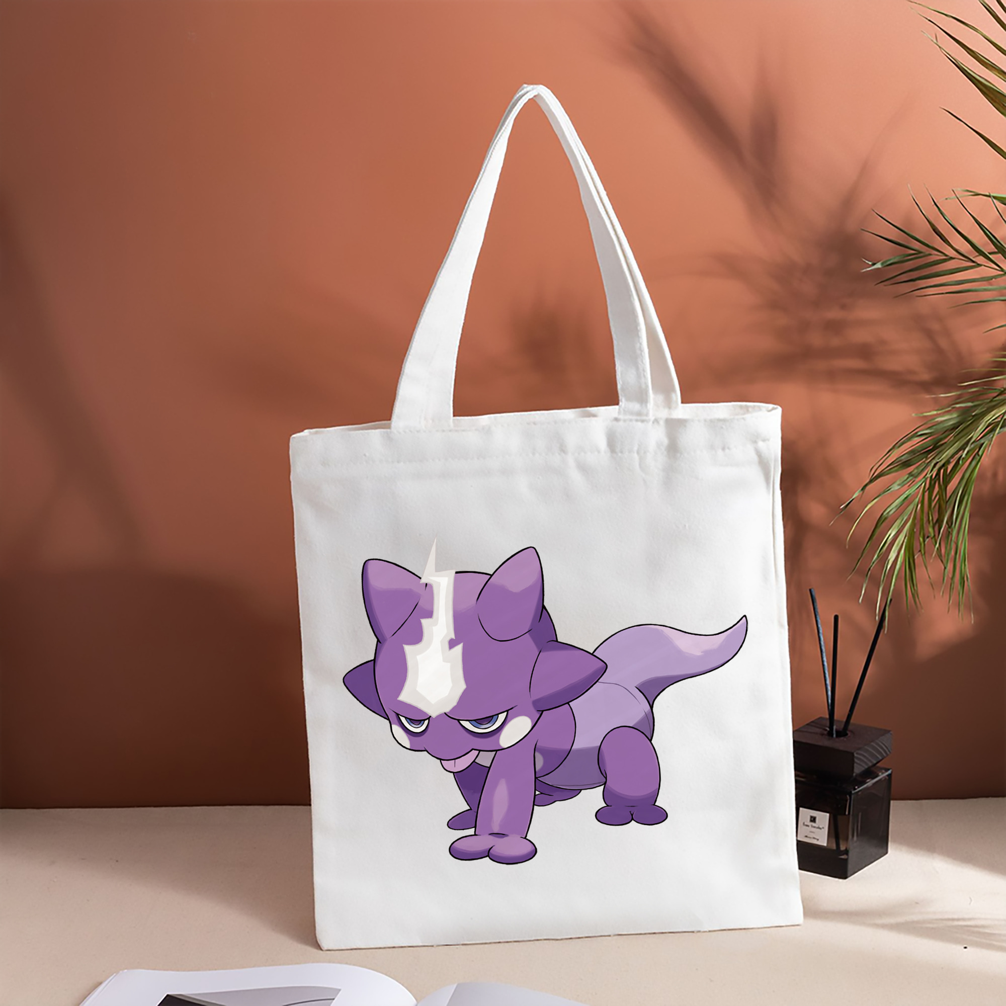ポケットモンスター Pokémon 縦型キャンバス生地手提げバッグ　トートバッグ