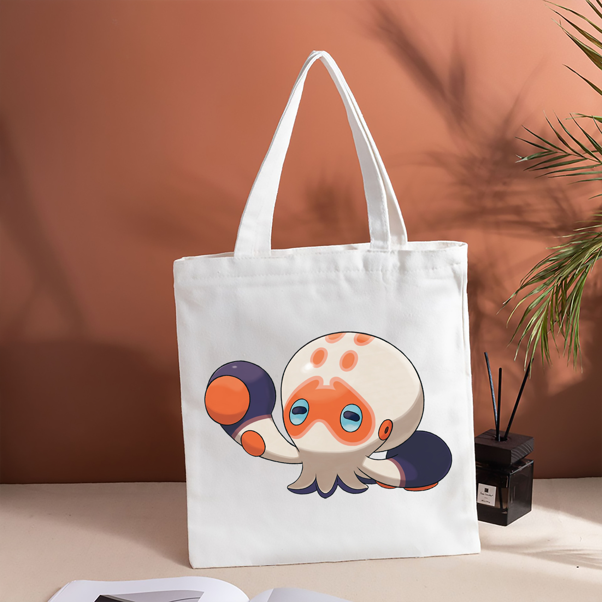 ポケットモンスター Pokémon 縦型キャンバス生地手提げバッグ　トートバッグ