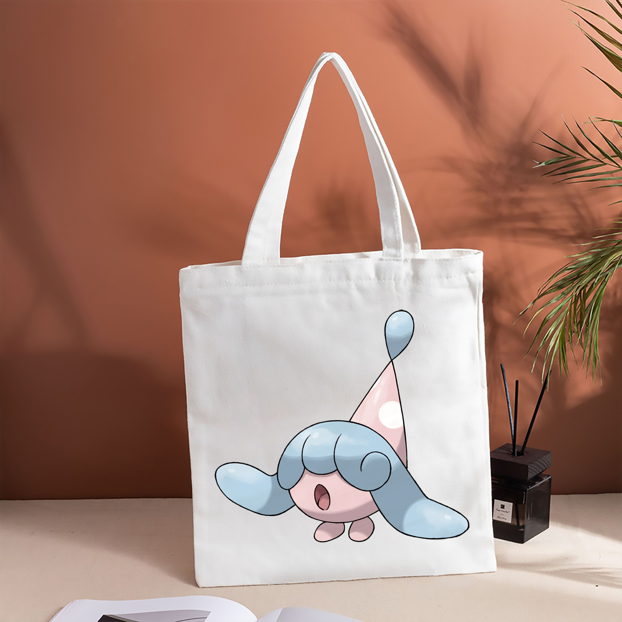 ポケットモンスター Pokémon 縦型キャンバス生地手提げバッグ　トートバッグ