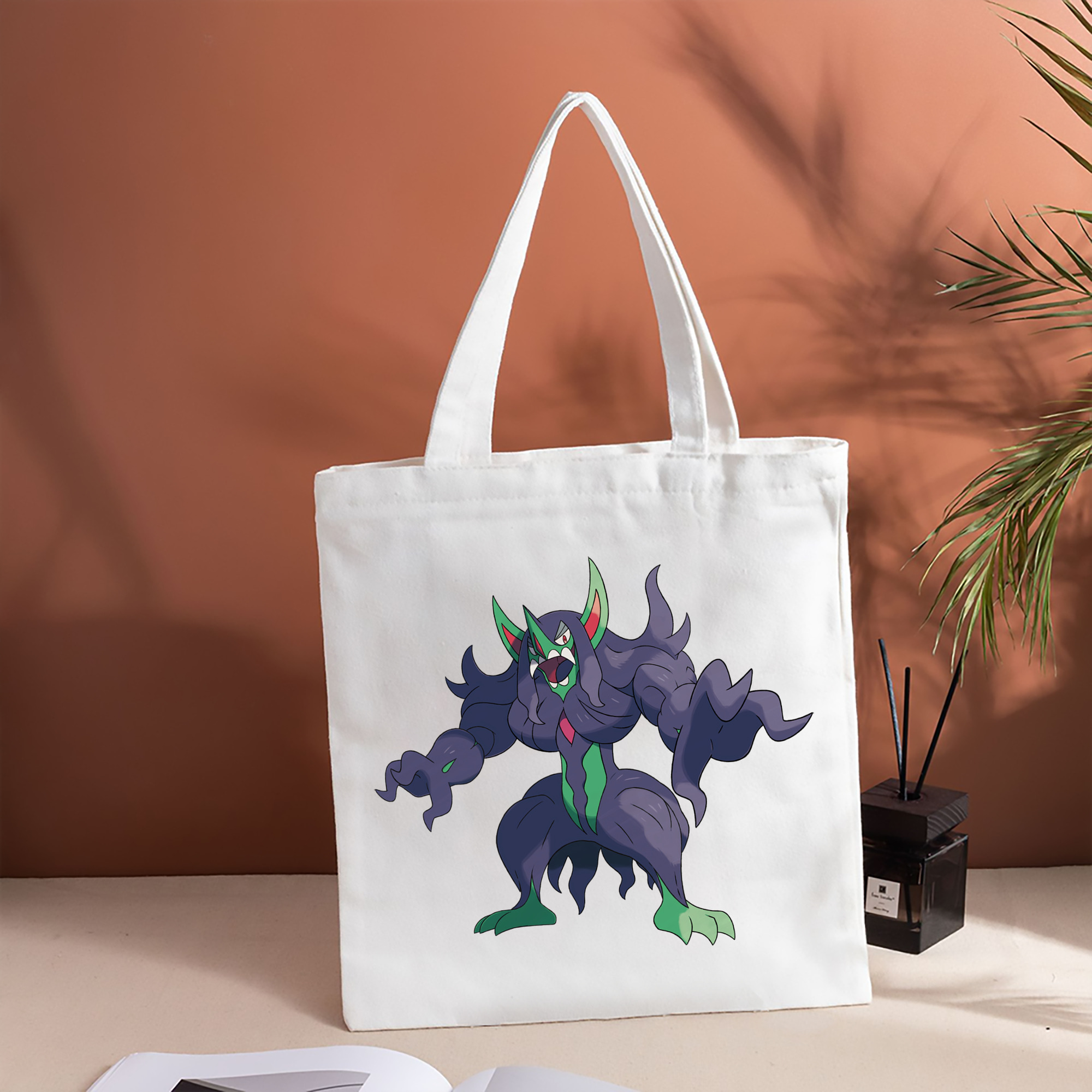 ポケットモンスター Pokémon 縦型キャンバス生地手提げバッグ　トートバッグ