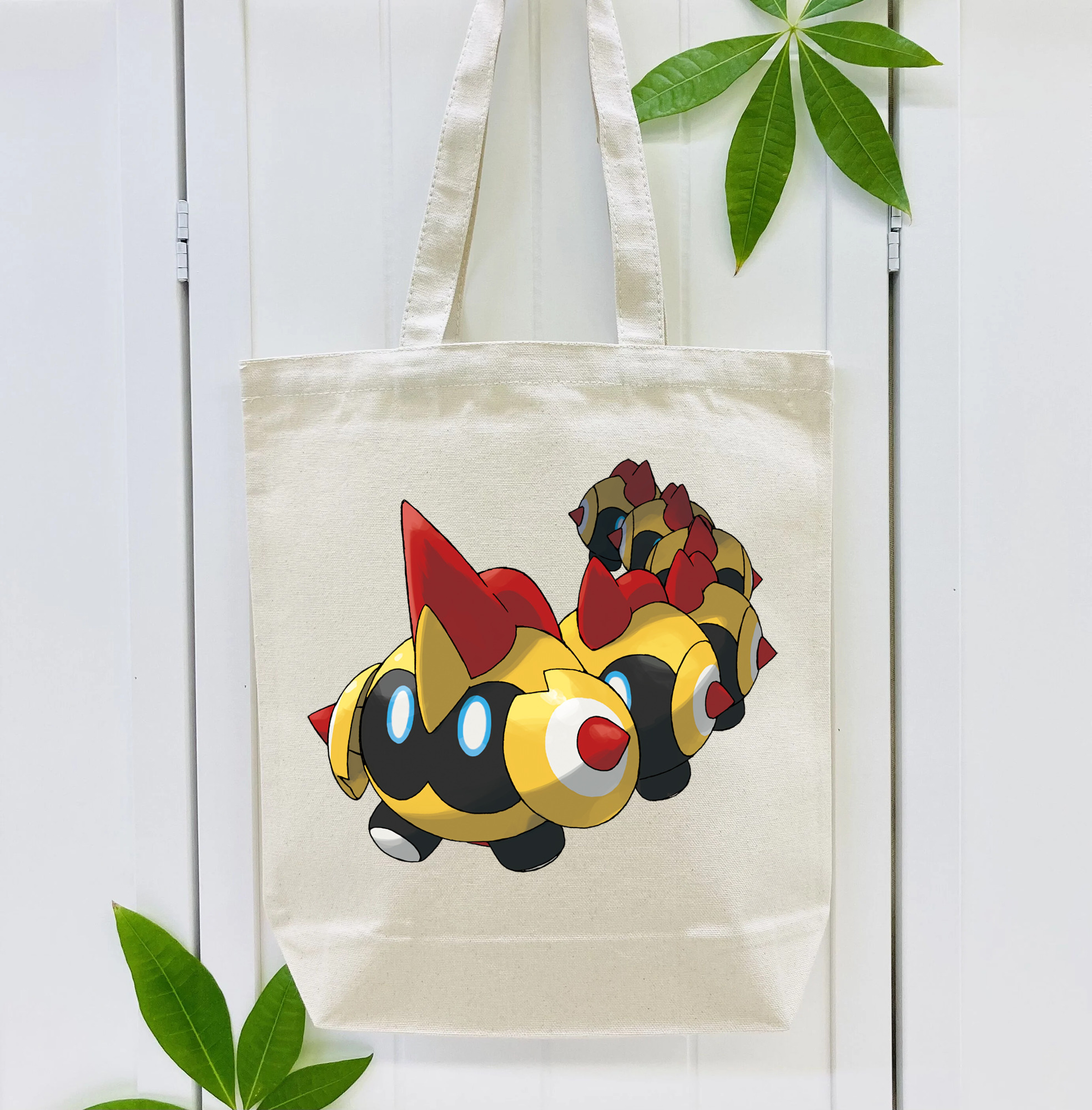 ポケットモンスター Pokémon 縦型キャンバス生地手提げバッグ　トートバッグ
