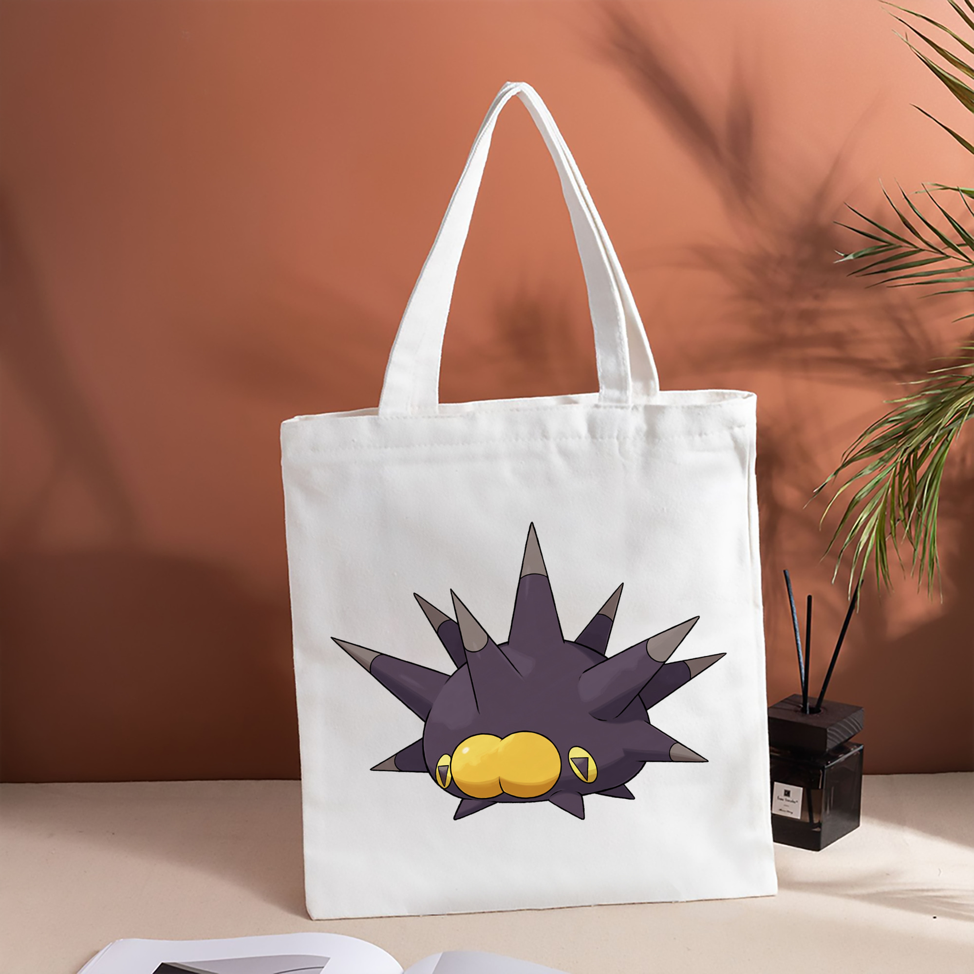 ポケットモンスター Pokémon 縦型キャンバス生地手提げバッグ　トートバッグ