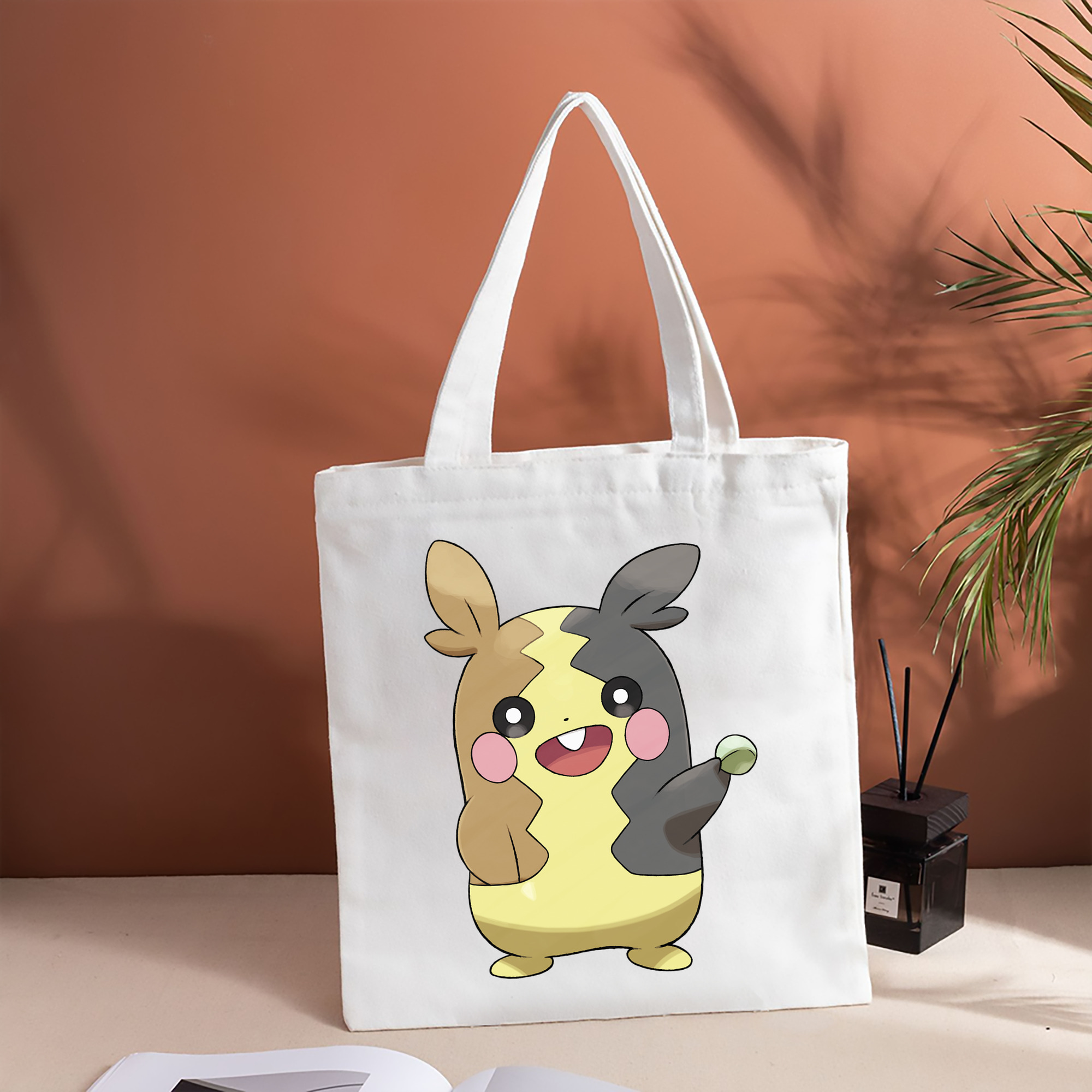ポケットモンスター Pokémon 縦型キャンバス生地手提げバッグ　トートバッグ