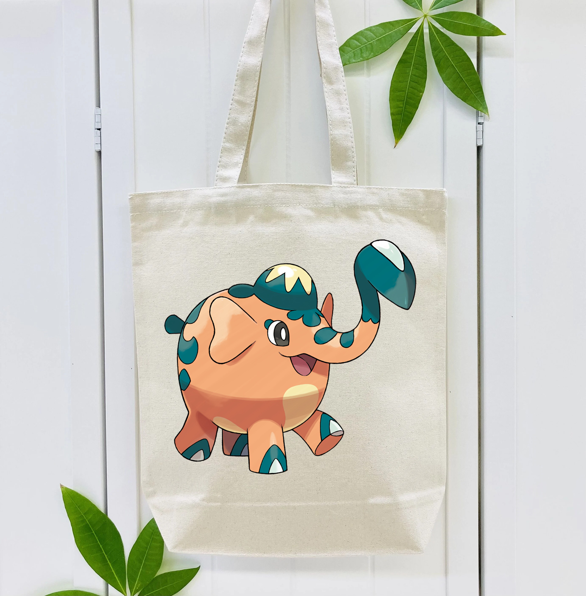 ポケットモンスター Pokémon 縦型キャンバス生地手提げバッグ　トートバッグ