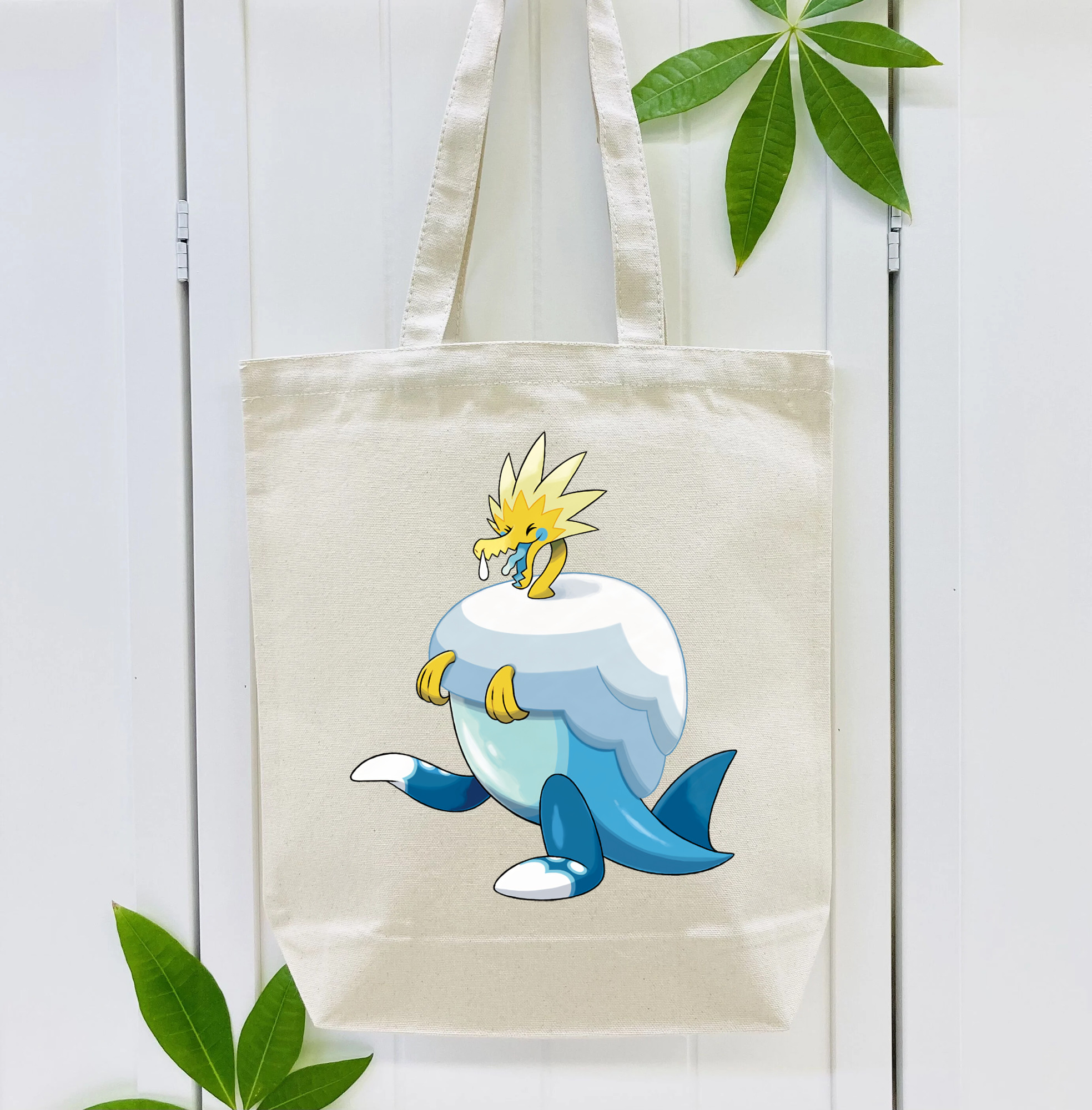 ポケットモンスター Pokémon 縦型キャンバス生地手提げバッグ　トートバッグ
