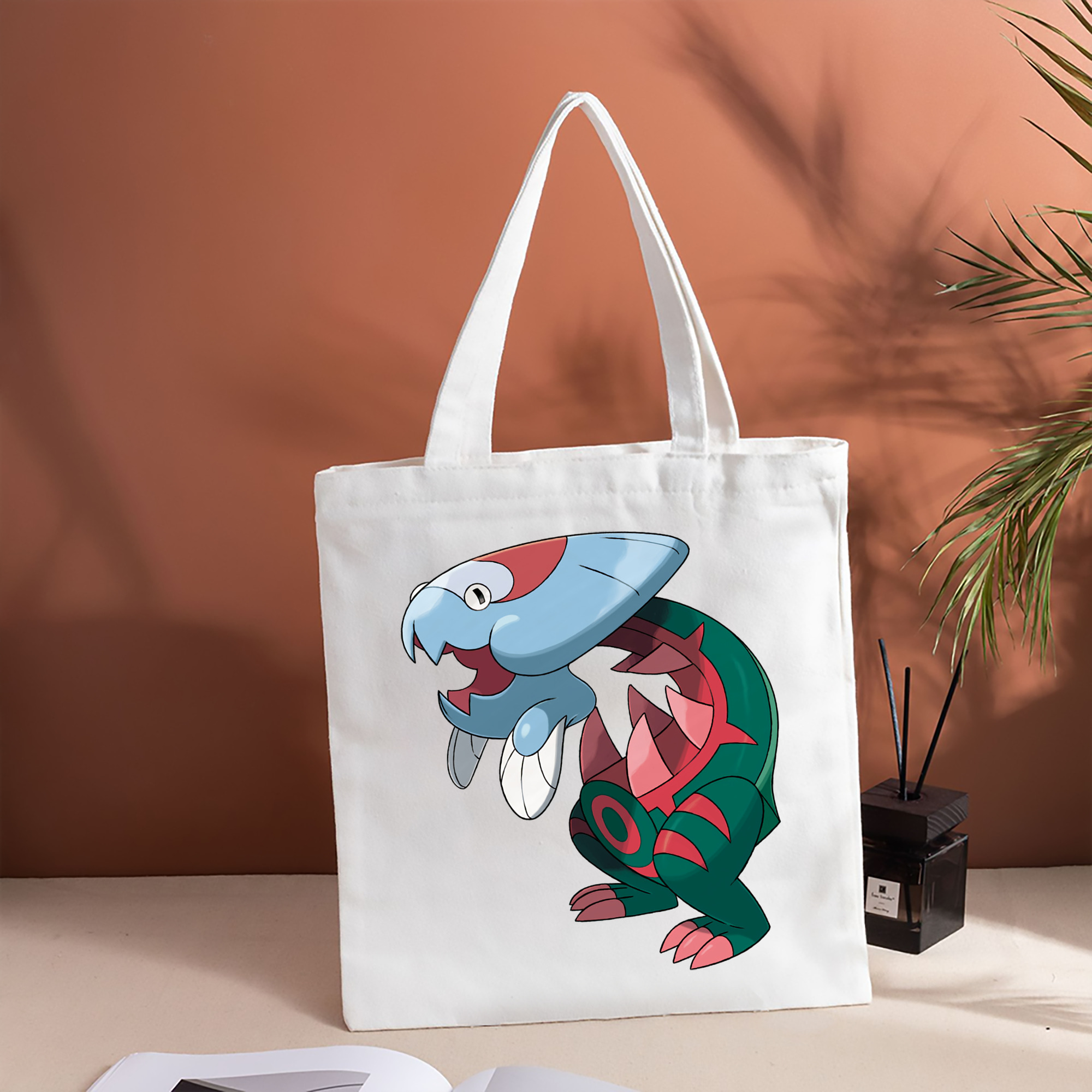 ポケットモンスター Pokémon 縦型キャンバス生地手提げバッグ　トートバッグ