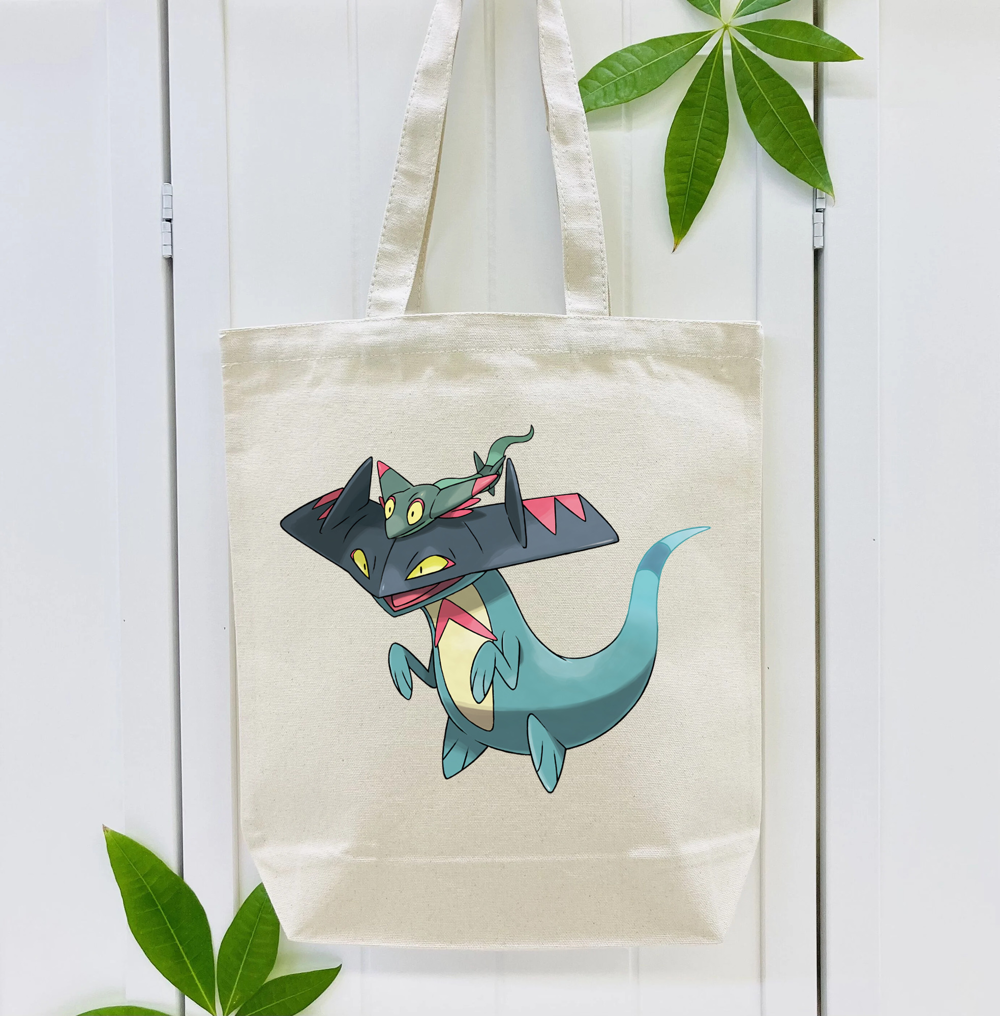 ポケットモンスター Pokémon 縦型キャンバス生地手提げバッグ　トートバッグ