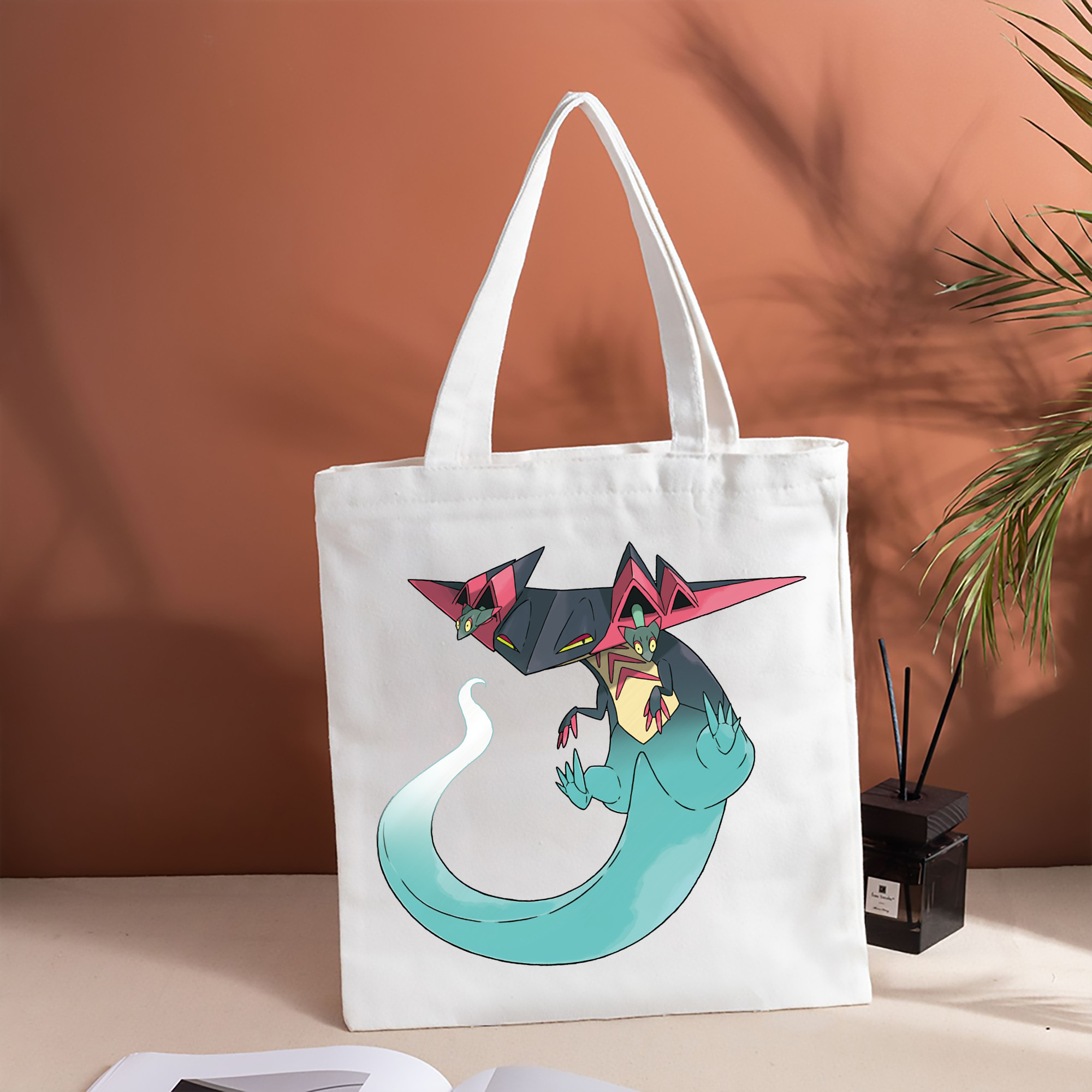 ポケットモンスター Pokémon 縦型キャンバス生地手提げバッグ　トートバッグ
