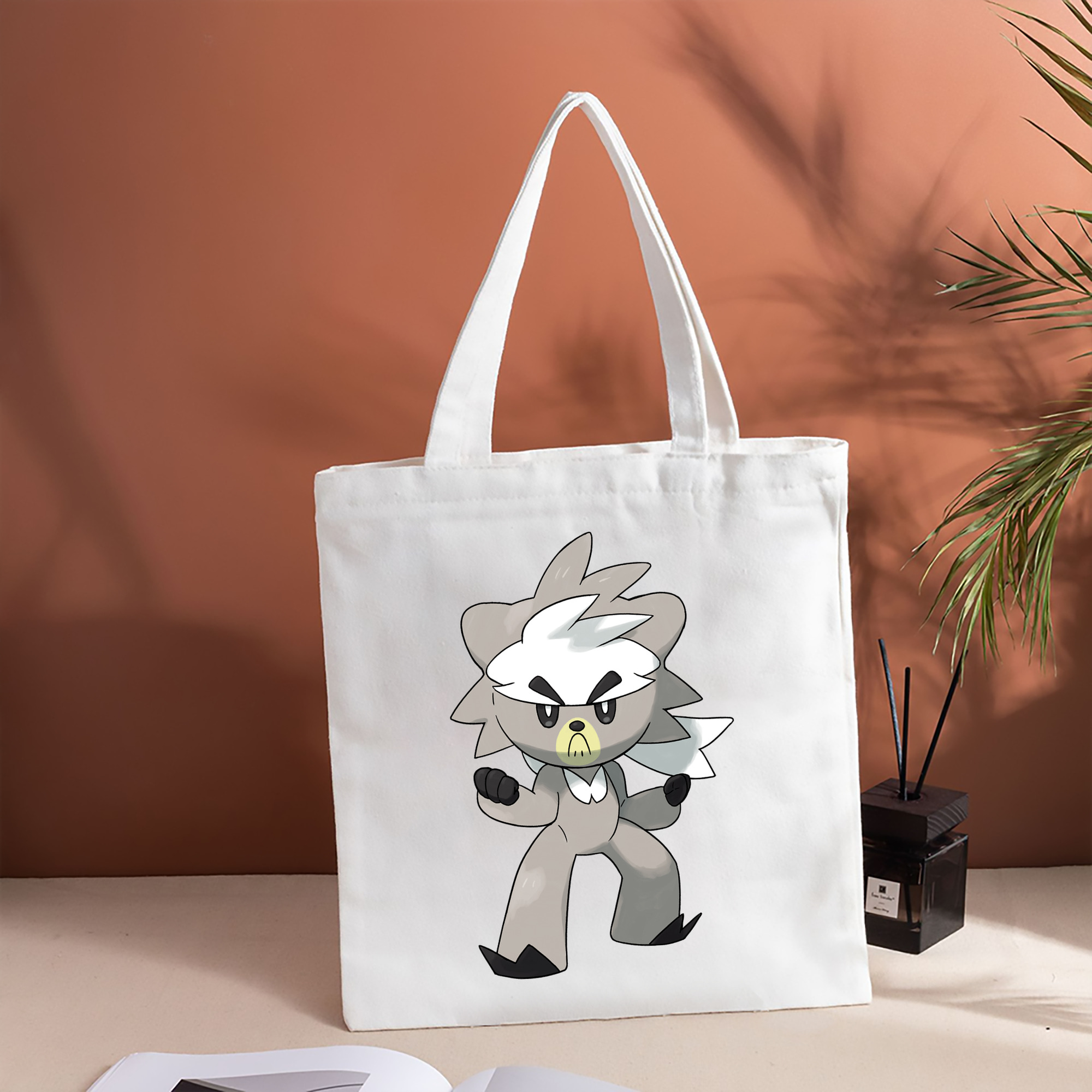 ポケットモンスター Pokémon 縦型キャンバス生地手提げバッグ　トートバッグ