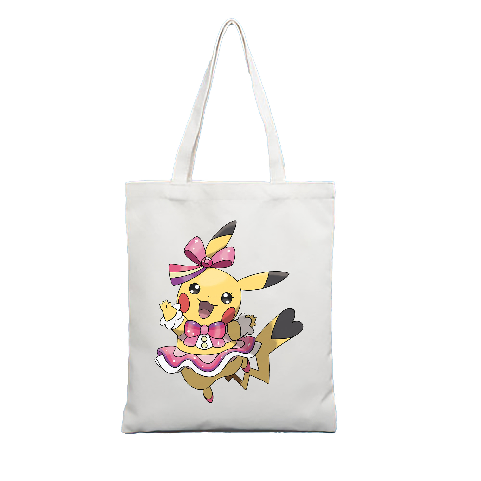 （画像用） ポケットモンスター Pokémon 縦型キャンバス生地手提げバッグ　トートバッグ