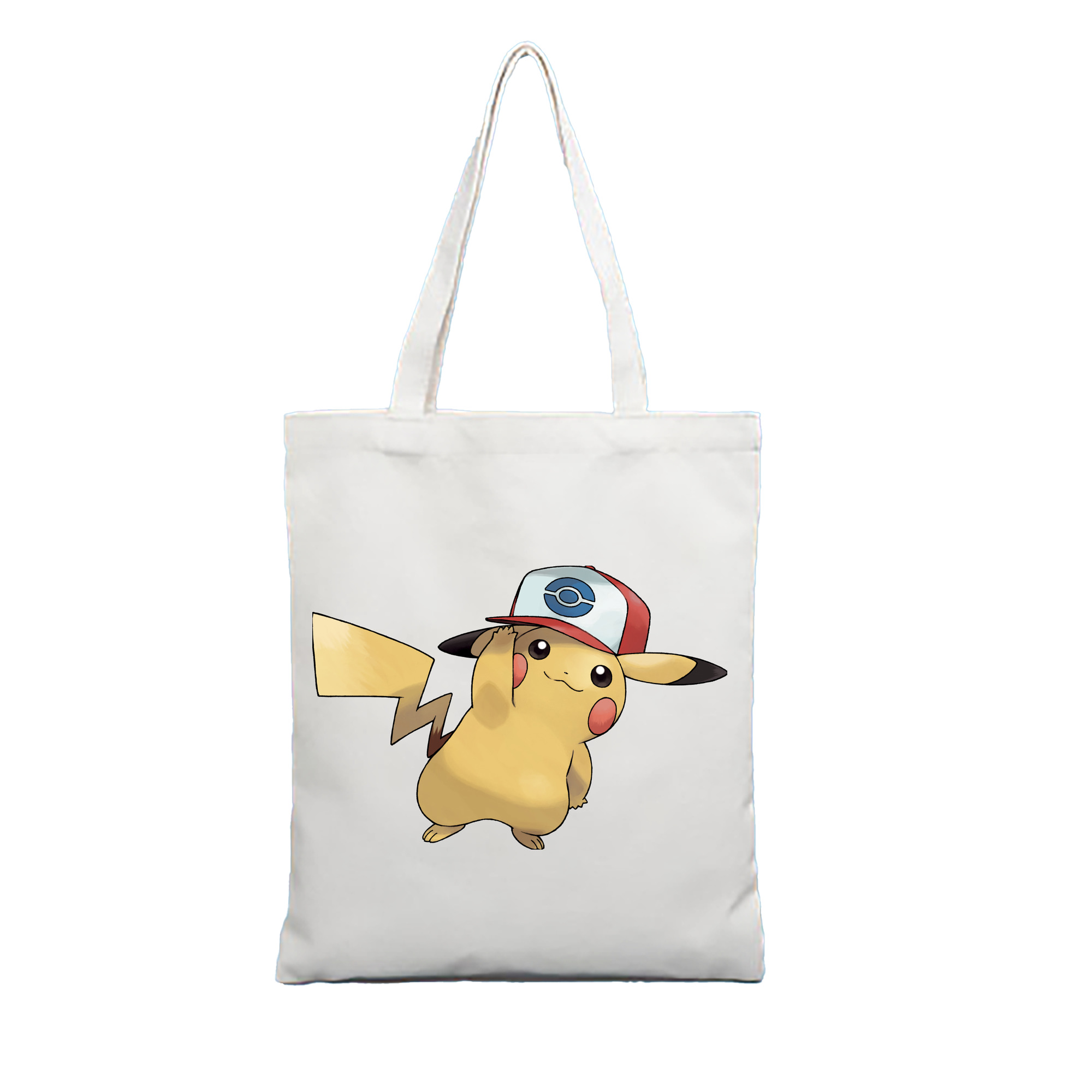 （画像用） ポケットモンスター Pokémon 縦型キャンバス生地手提げバッグ　トートバッグ