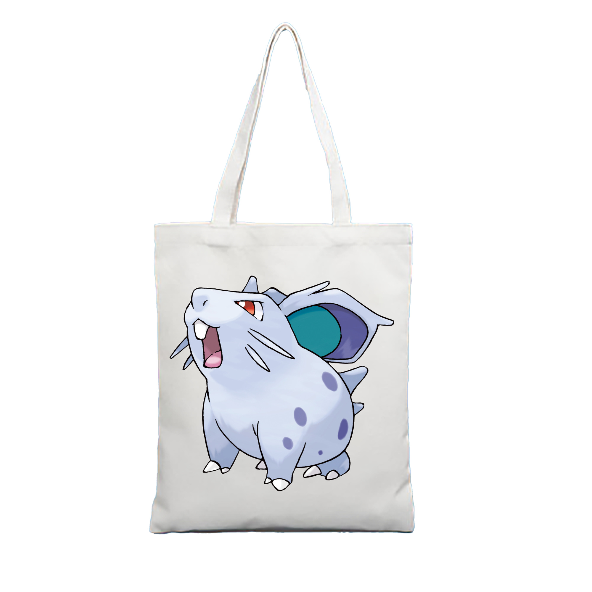 （画像用） ポケットモンスター Pokémon 縦型キャンバス生地手提げバッグ　トートバッグ