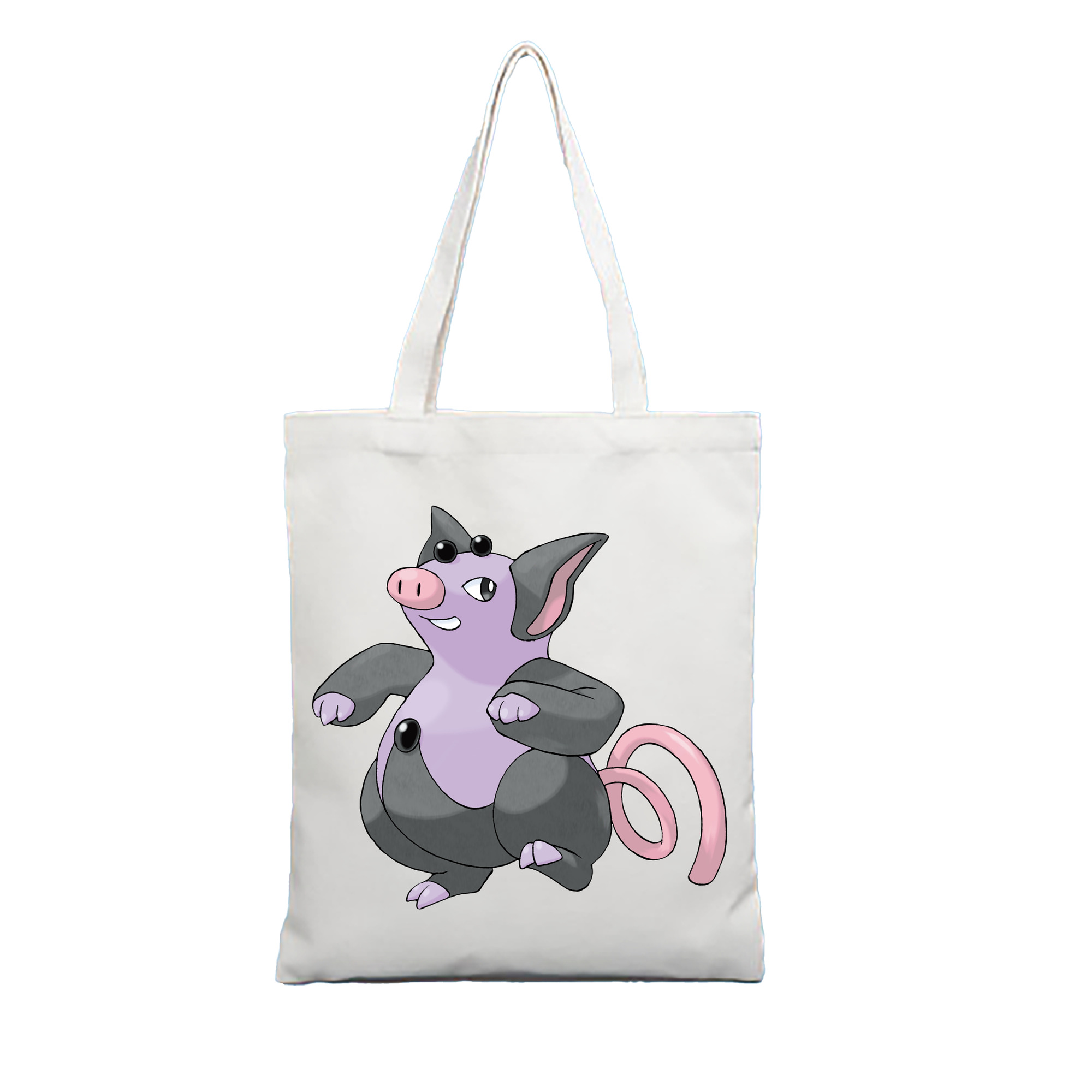 （画像用） ポケットモンスター Pokémon 縦型キャンバス生地手提げバッグ　トートバッグ
