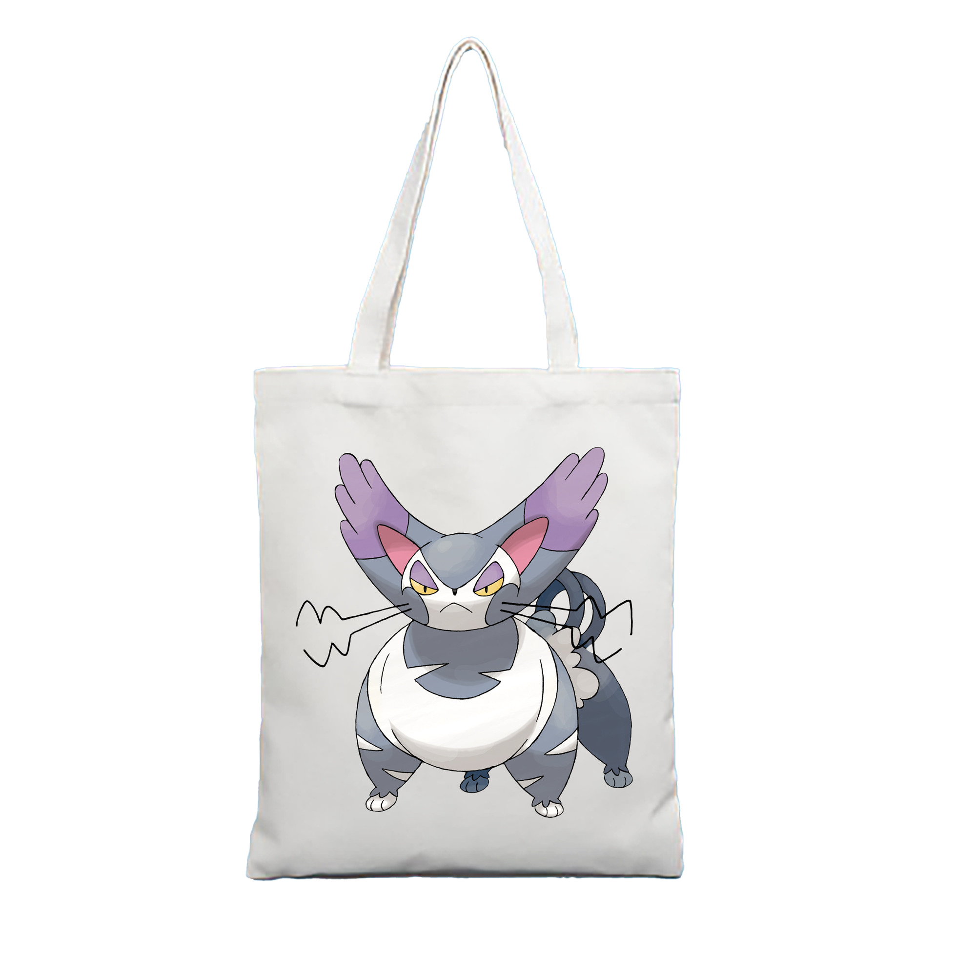 （画像用） ポケットモンスター Pokémon 縦型キャンバス生地手提げバッグ　トートバッグ