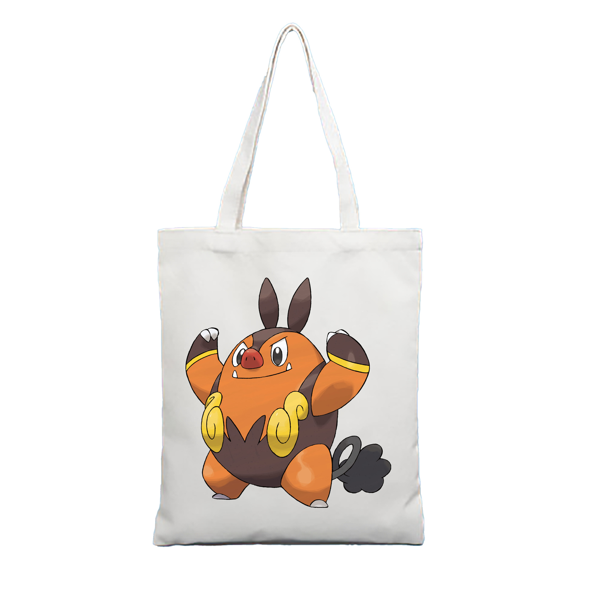 （画像用） ポケットモンスター Pokémon 縦型キャンバス生地手提げバッグ　トートバッグ