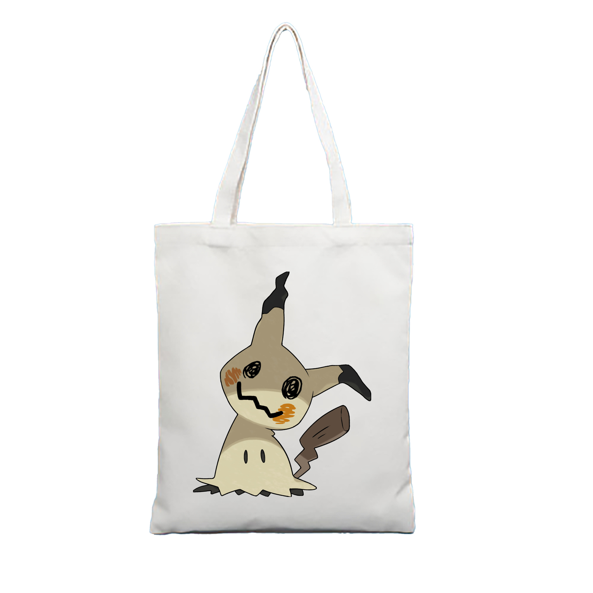 （画像用） ポケットモンスター Pokémon 縦型キャンバス生地手提げバッグ　トートバッグ