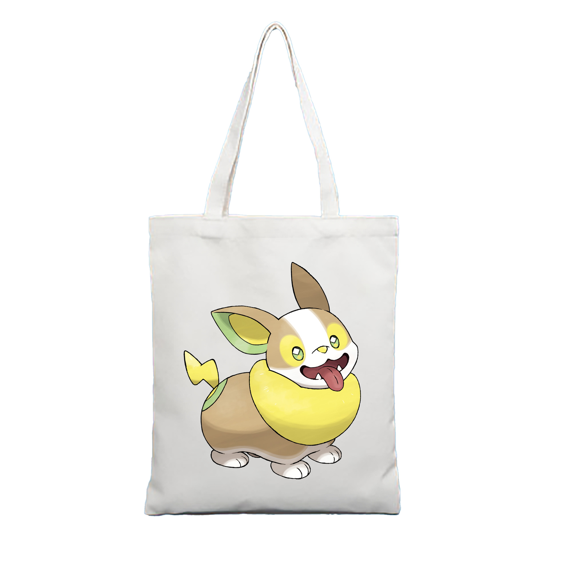 （画像用） ポケットモンスター Pokémon 縦型キャンバス生地手提げバッグ　トートバッグ
