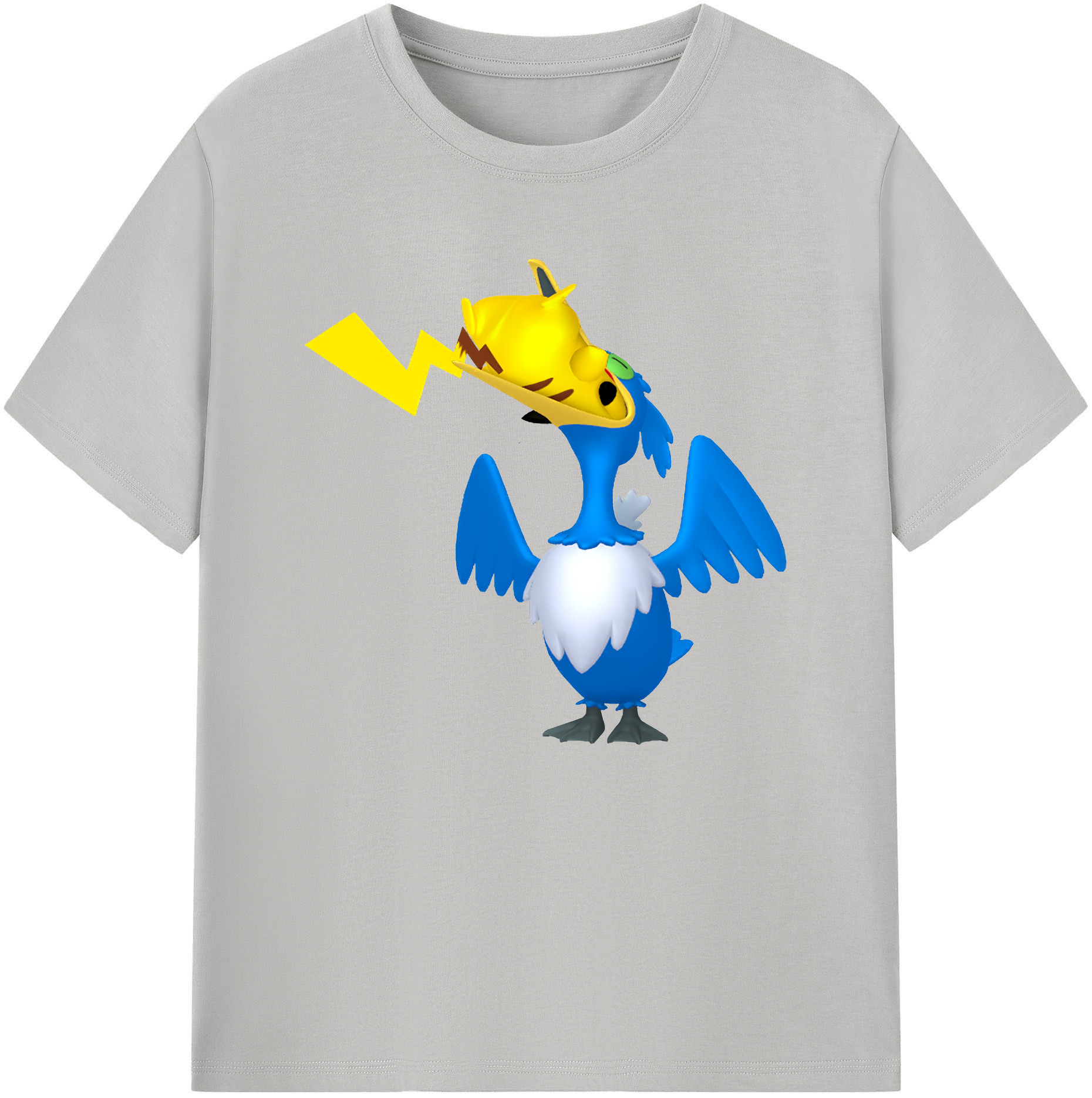 （画像用） ポケットモンスター Pokémon 綿100％ メンズ半袖Tシャツ｜肌触りやわらか＆通気性