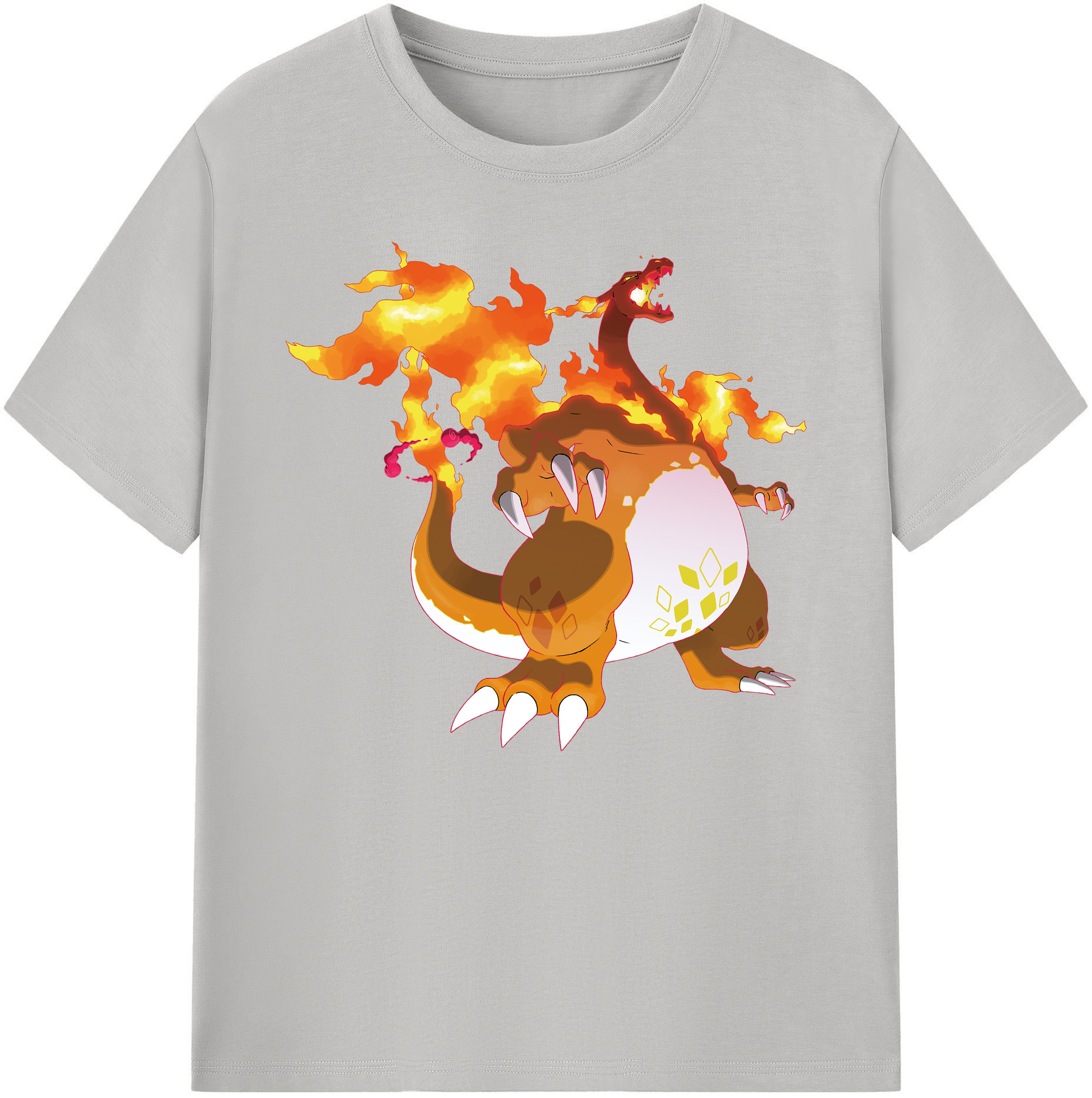 （画像用） ポケットモンスター Pokémon 綿100％ メンズ半袖Tシャツ｜肌触りやわらか＆通気性